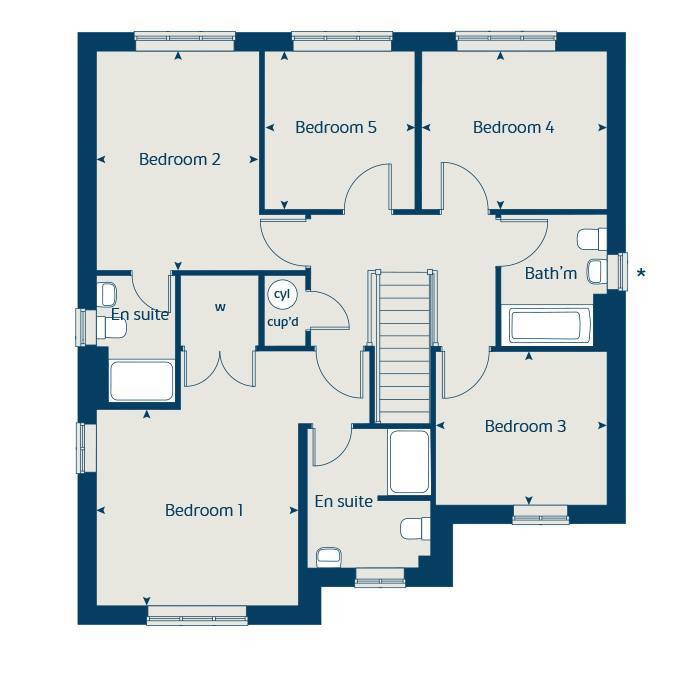 "The Birch" at Hitchin Road, Clifton, Shefford SG17, 5 bedroom detached
