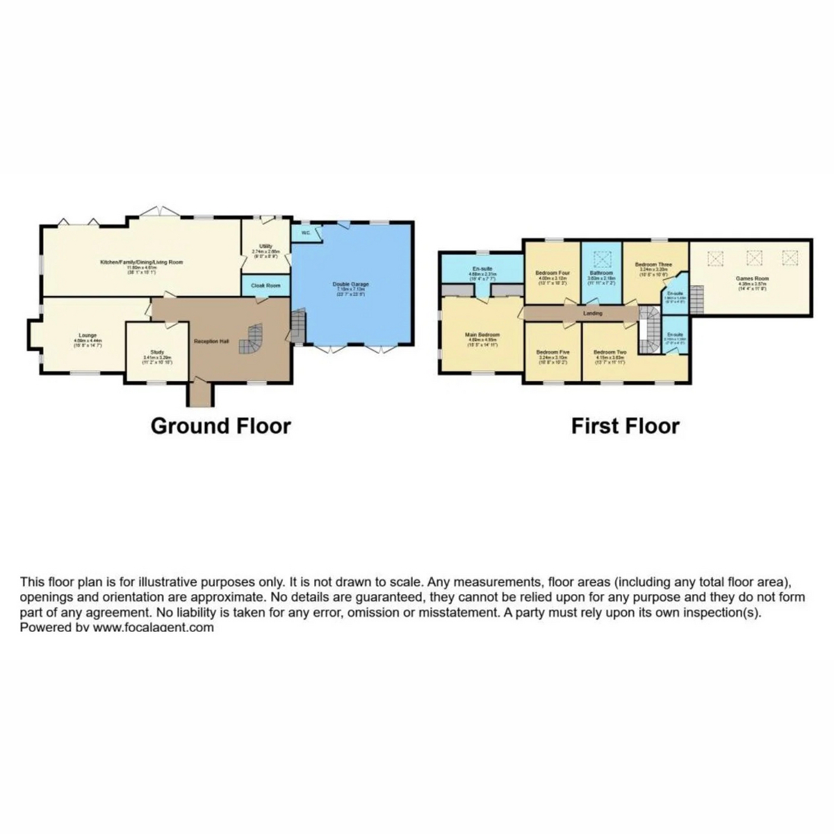 Grange House, Bromley Wood, Rugeley floorplan