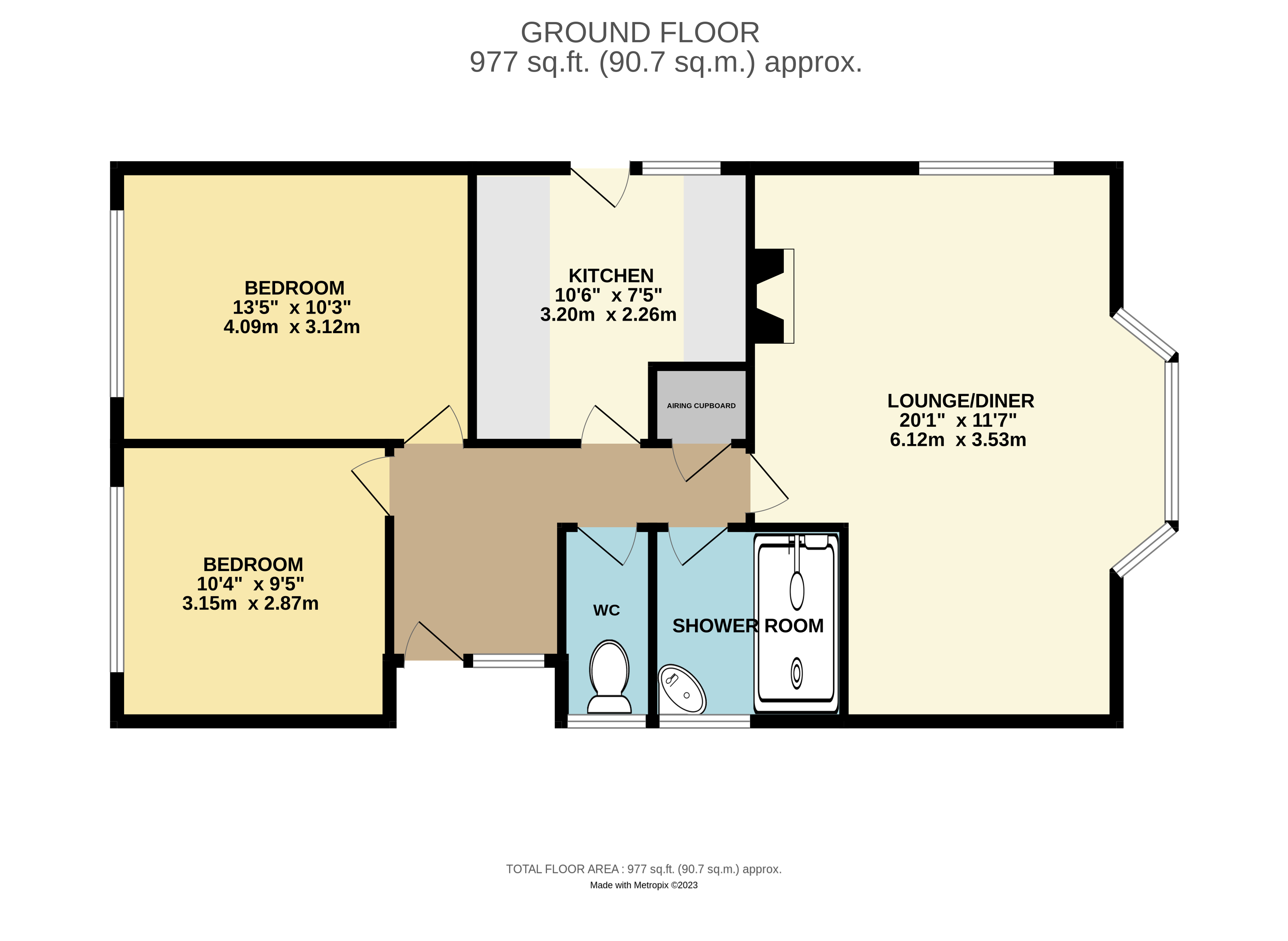 Eastern Close, West Sussex floorplan