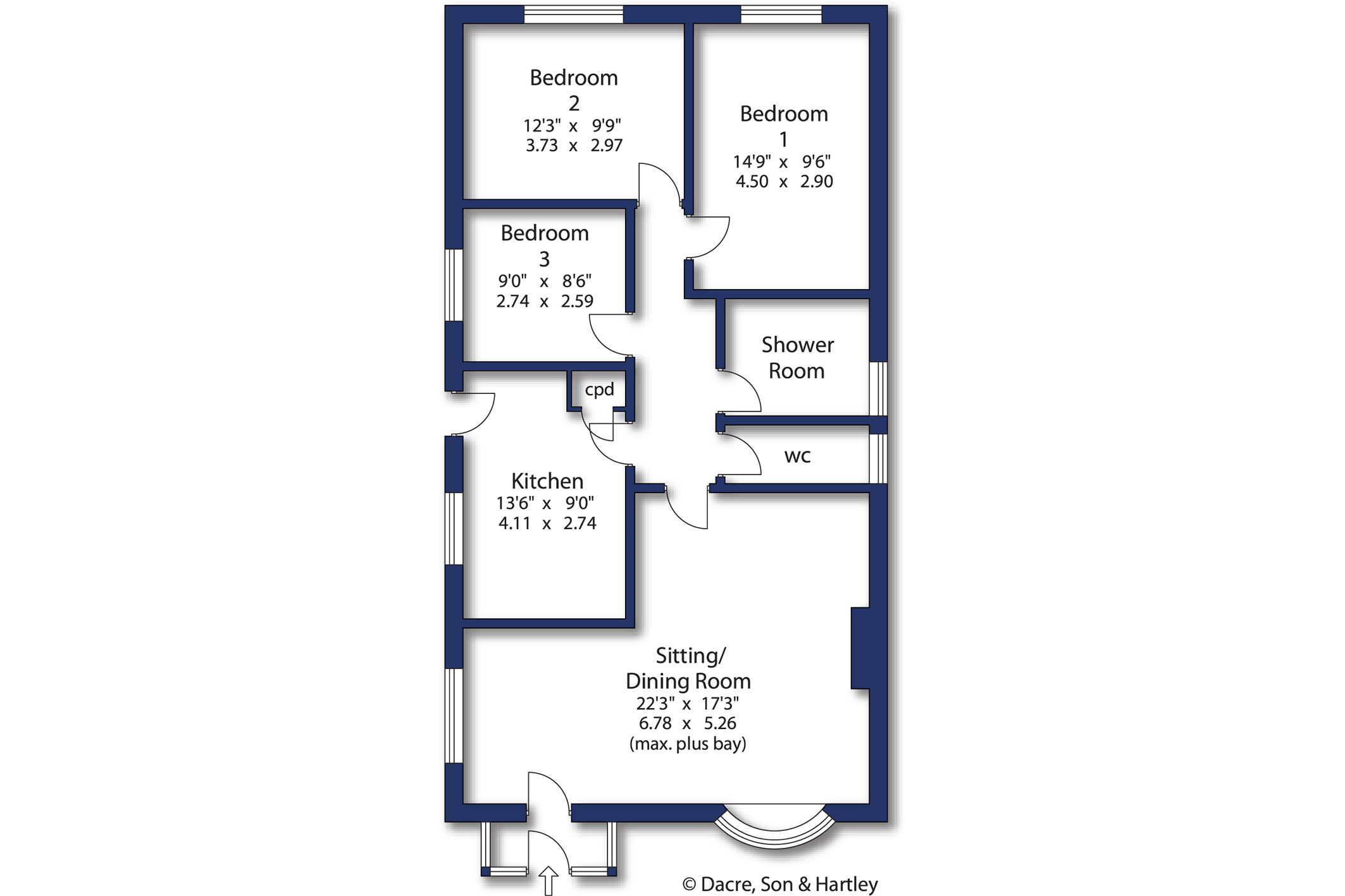 3 bed detached bungalow for sale in Prince Rupert Drive, Tockwith, York