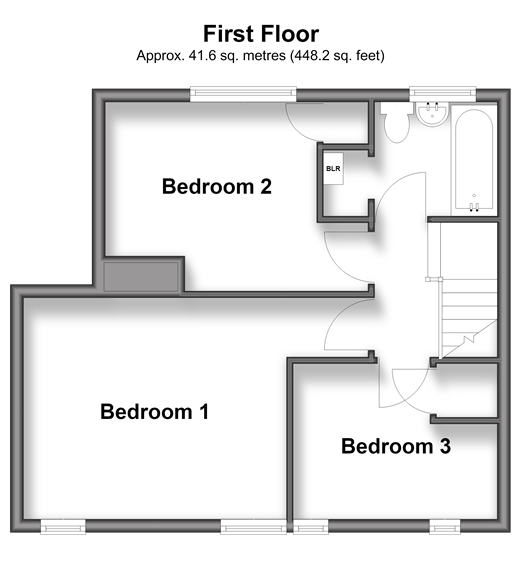 Drivers Mead, Lingfield floorplan