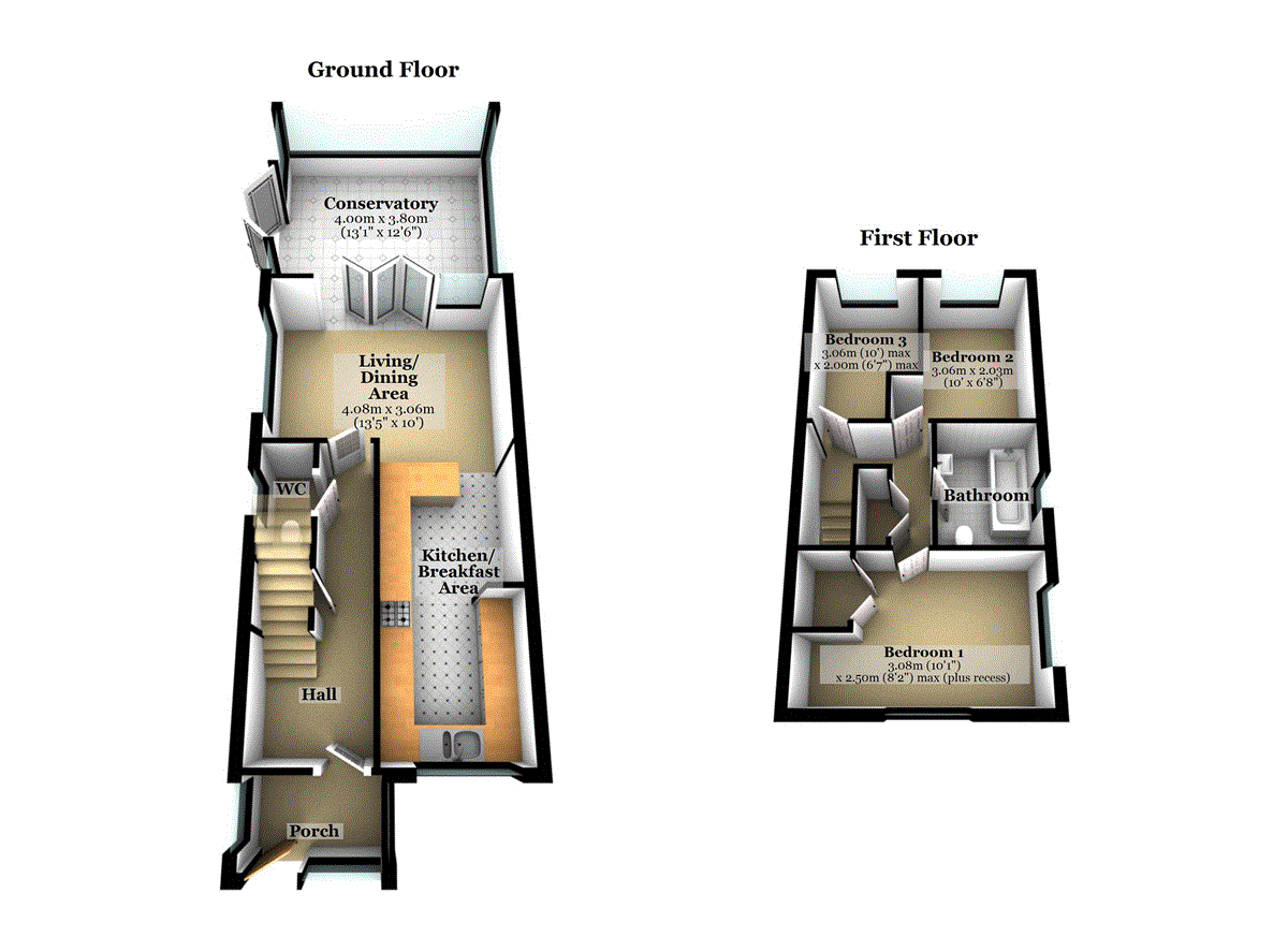 40, Titty Ho, Raunds floorplan
