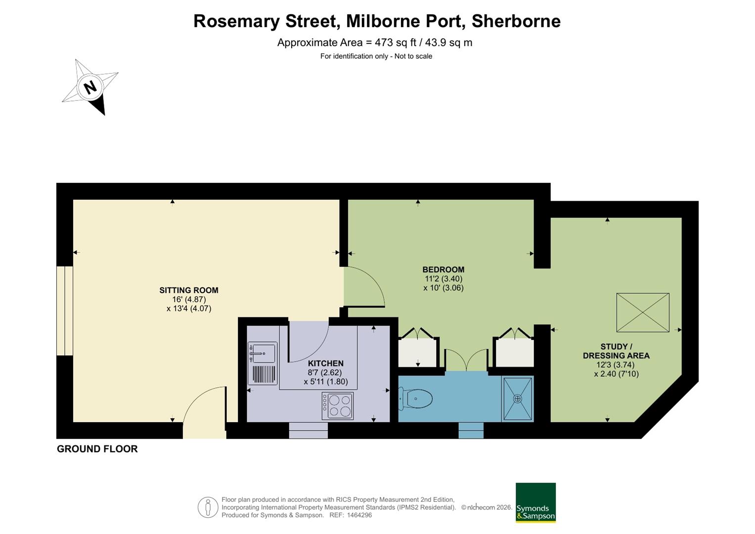 Mustard Pot, 5 Rosemary Street, Sherborne floorplan