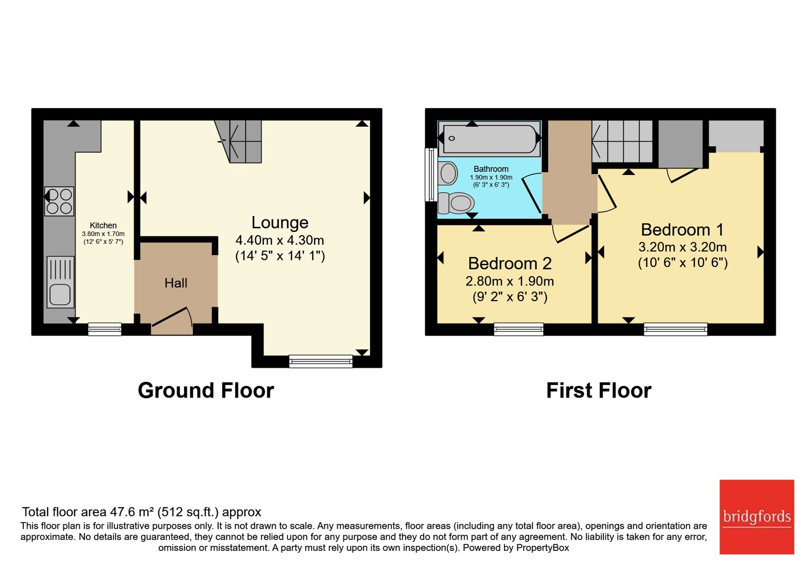 44, Redmire Close, Durham floorplan
