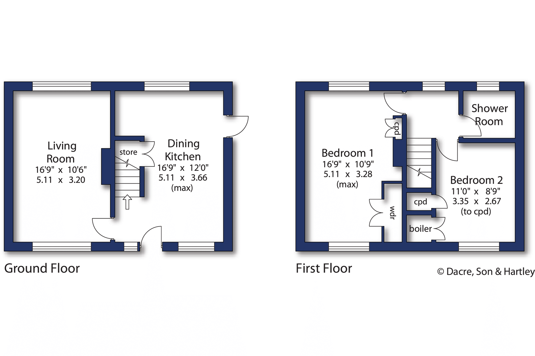 108, Mill Close, North Yorkshire floorplan