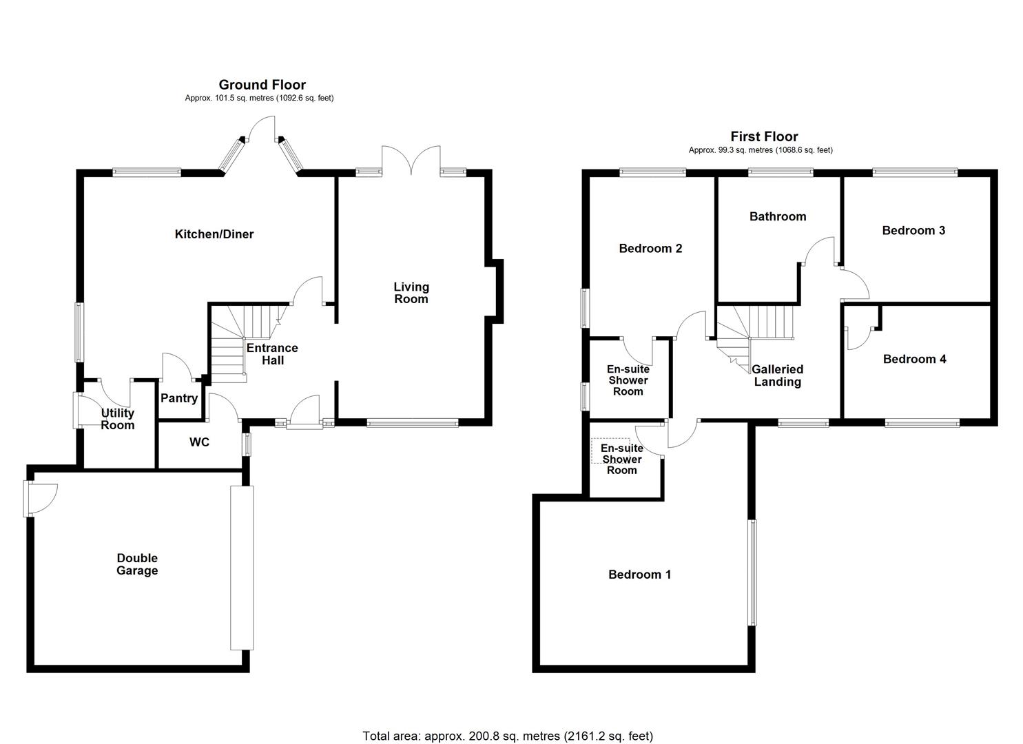 12, The Old Woodyard,, Stocksmoor Road, Wakefield floorplan
