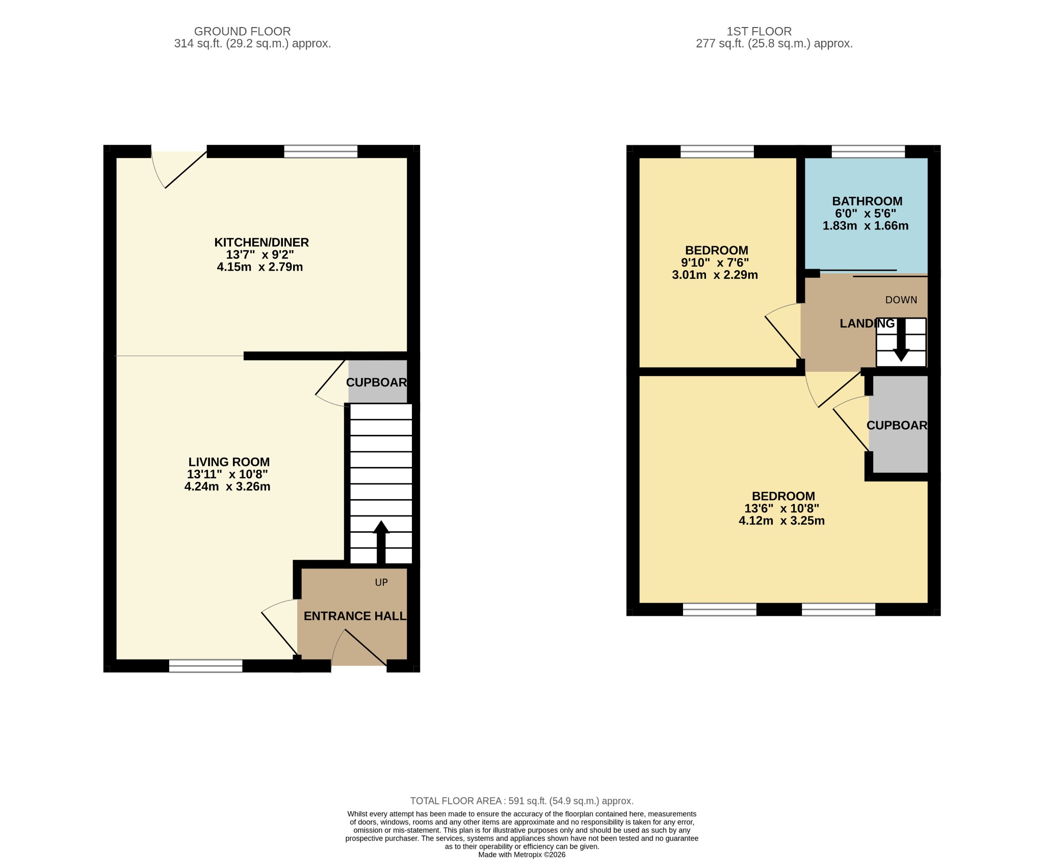 17 Hedingham Close, Plymouth, Devon floorplan
