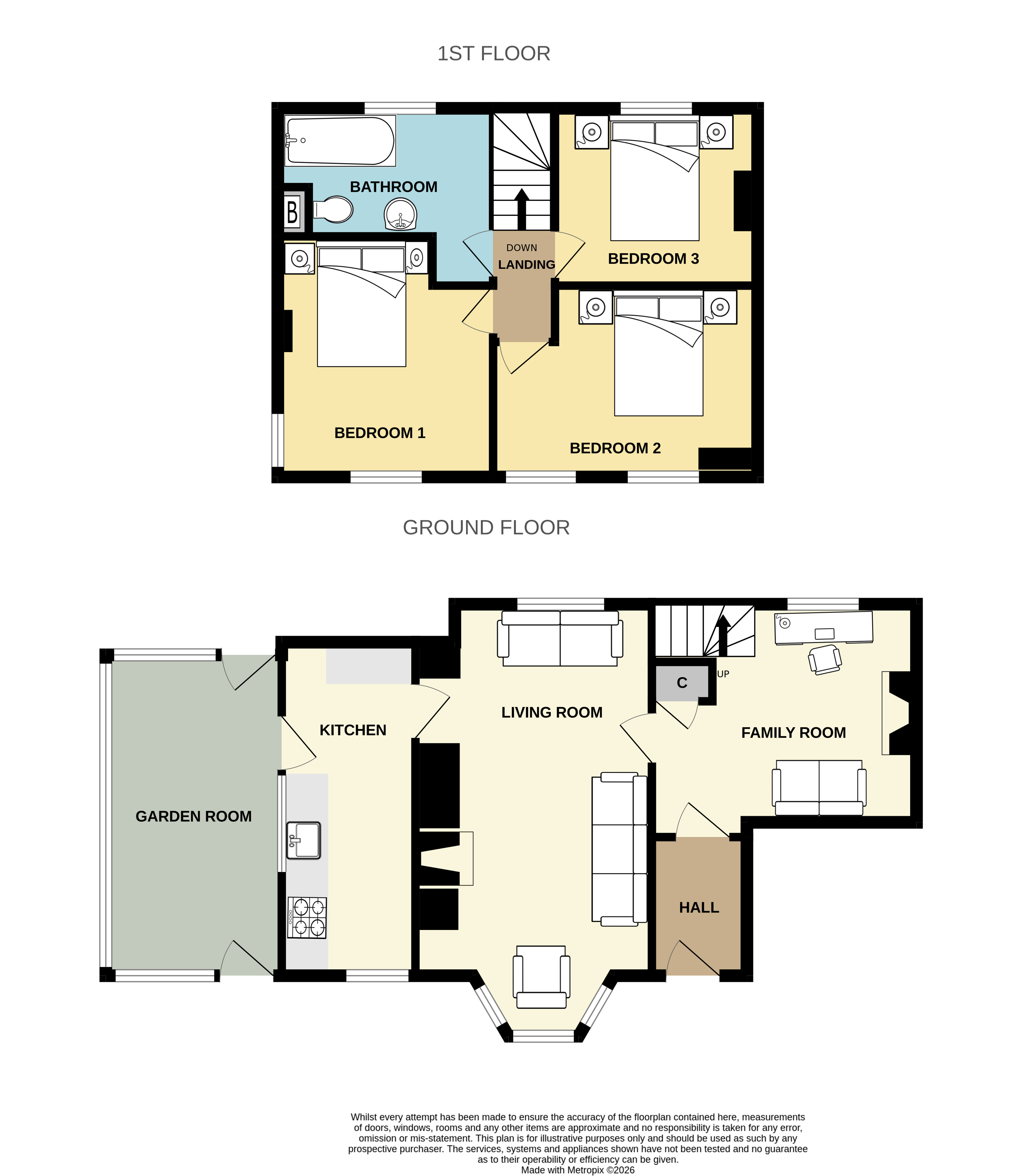 1, Belle Vue, Somerset floorplan