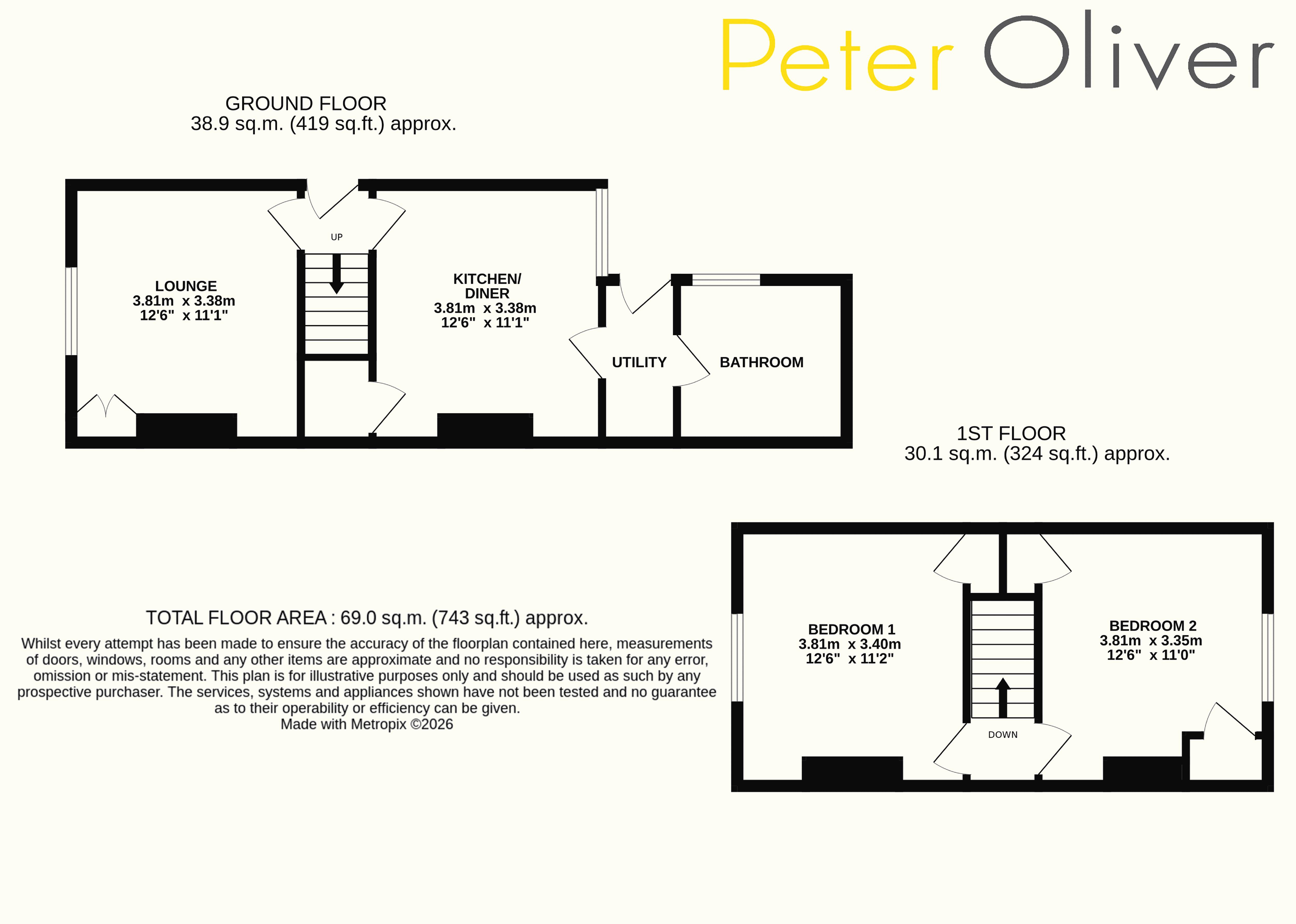 21, St. Peters Street, Tunbridge Wells floorplan