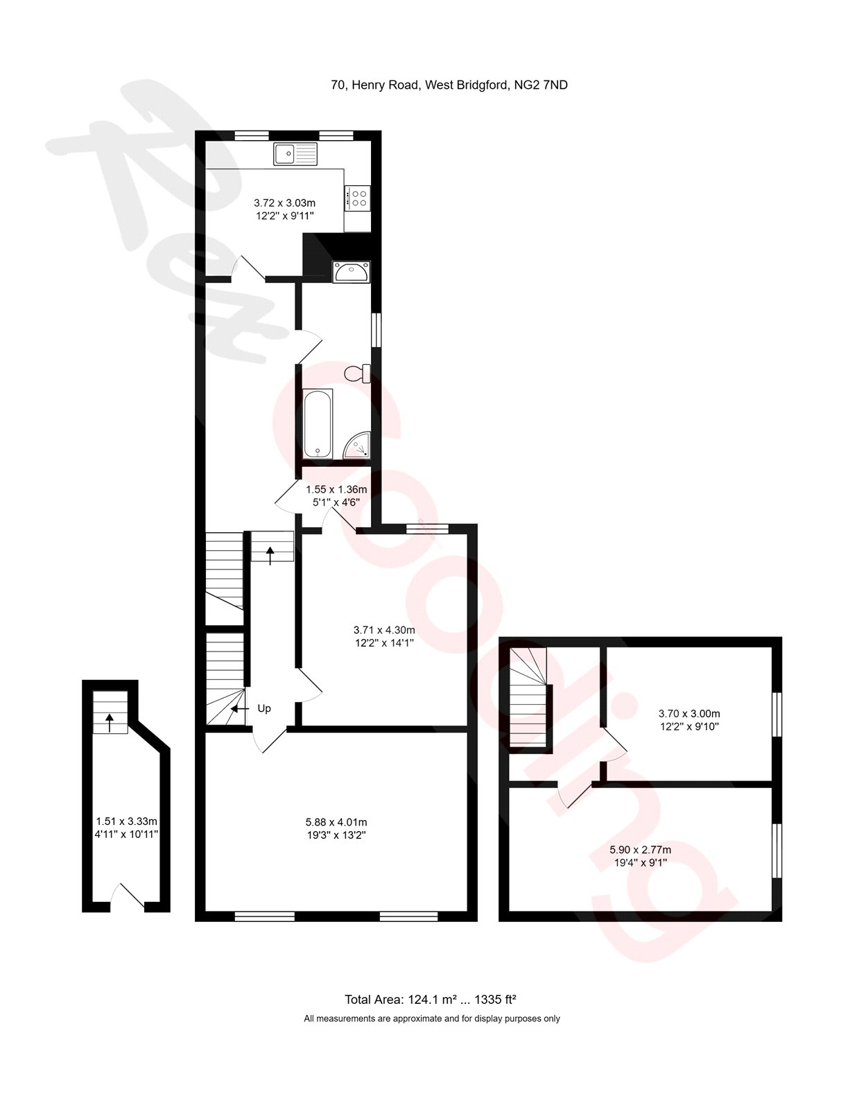 Henry Road, Nottingham floorplan
