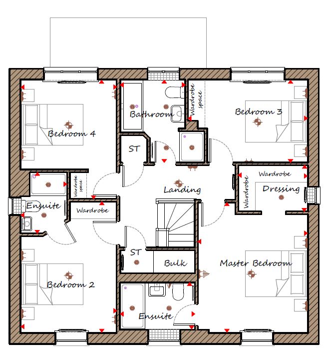 The Castleton, Roman Road, Northampton floorplan