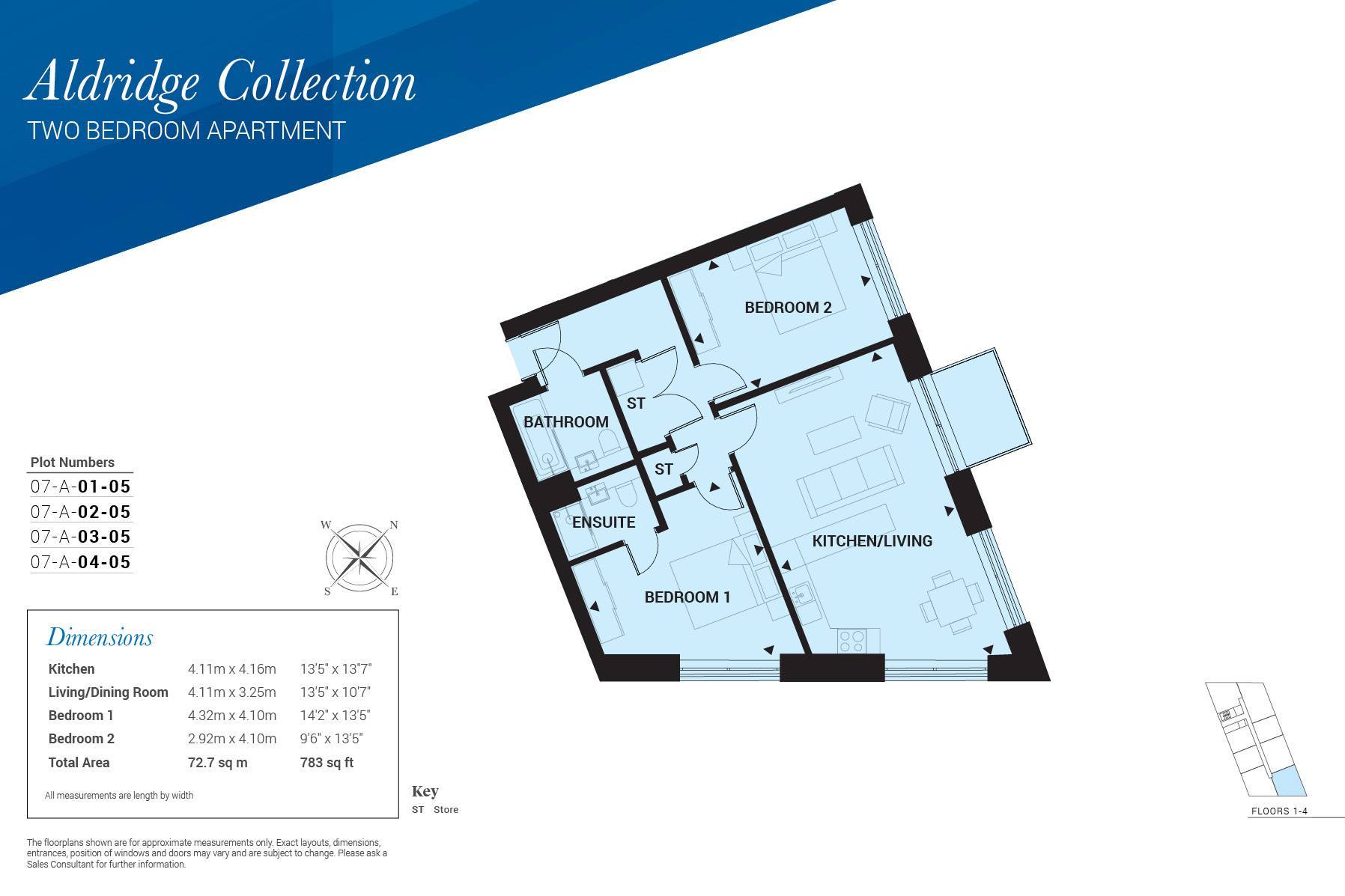 4, 4 Aldridge Road, Birmingham floorplan
