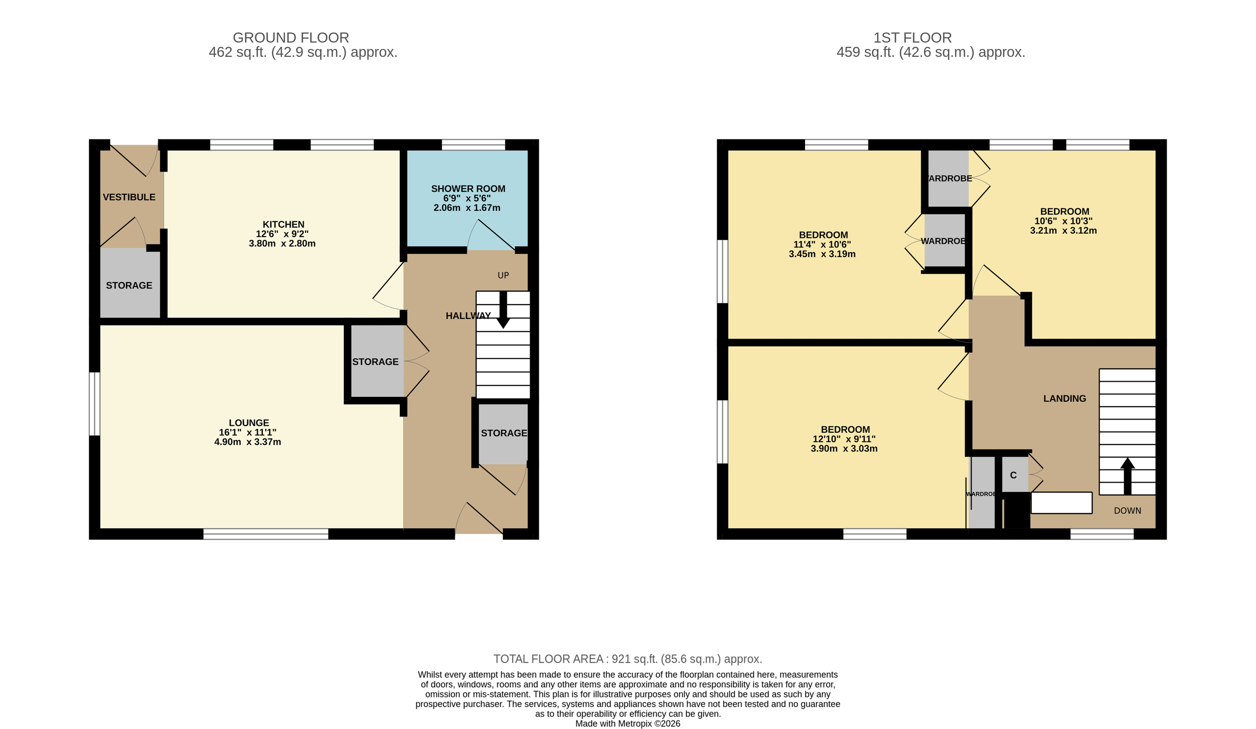 22 Lilac Bank, Leven floorplan