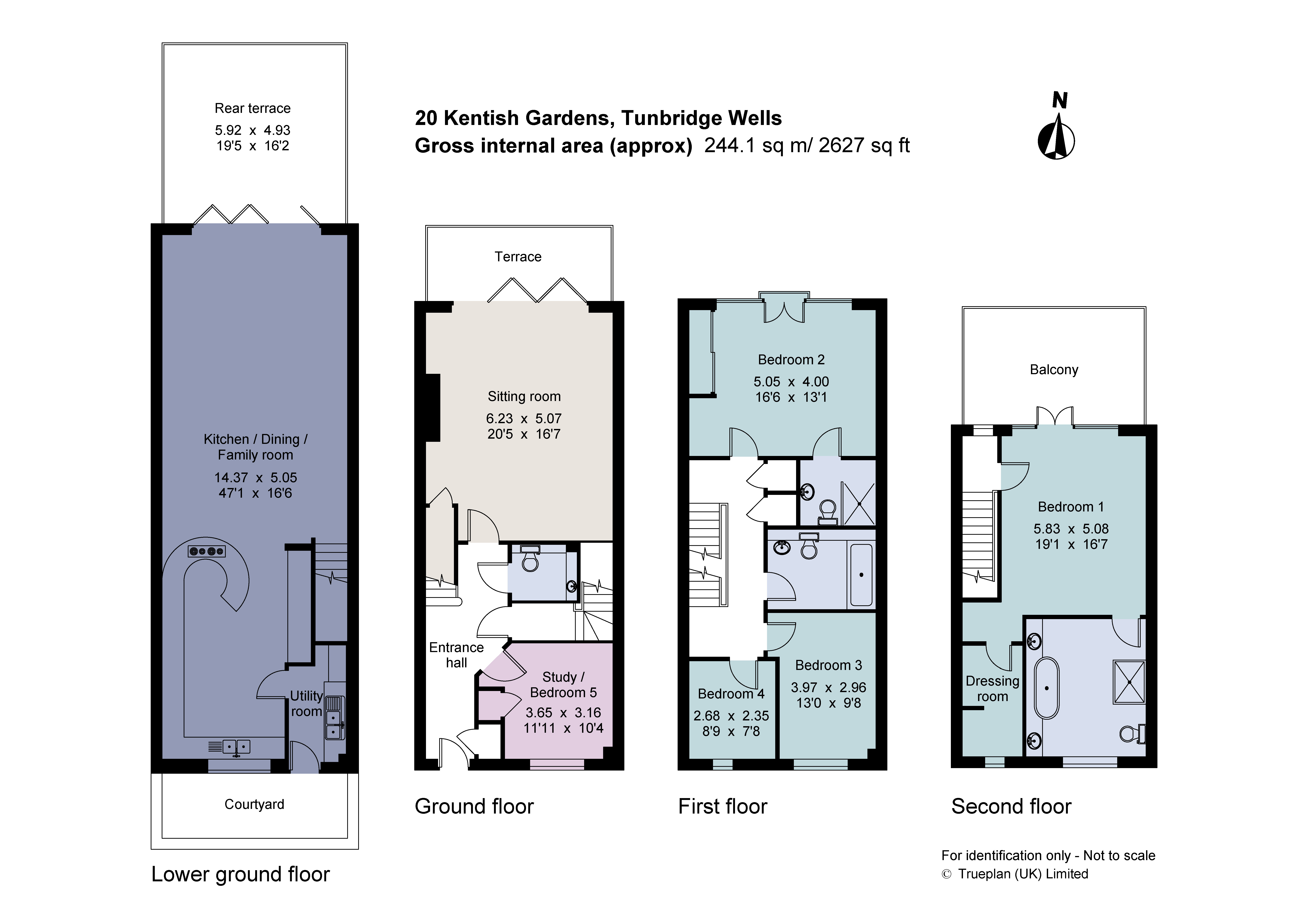 20, Kentish Gardens, Kent floorplan