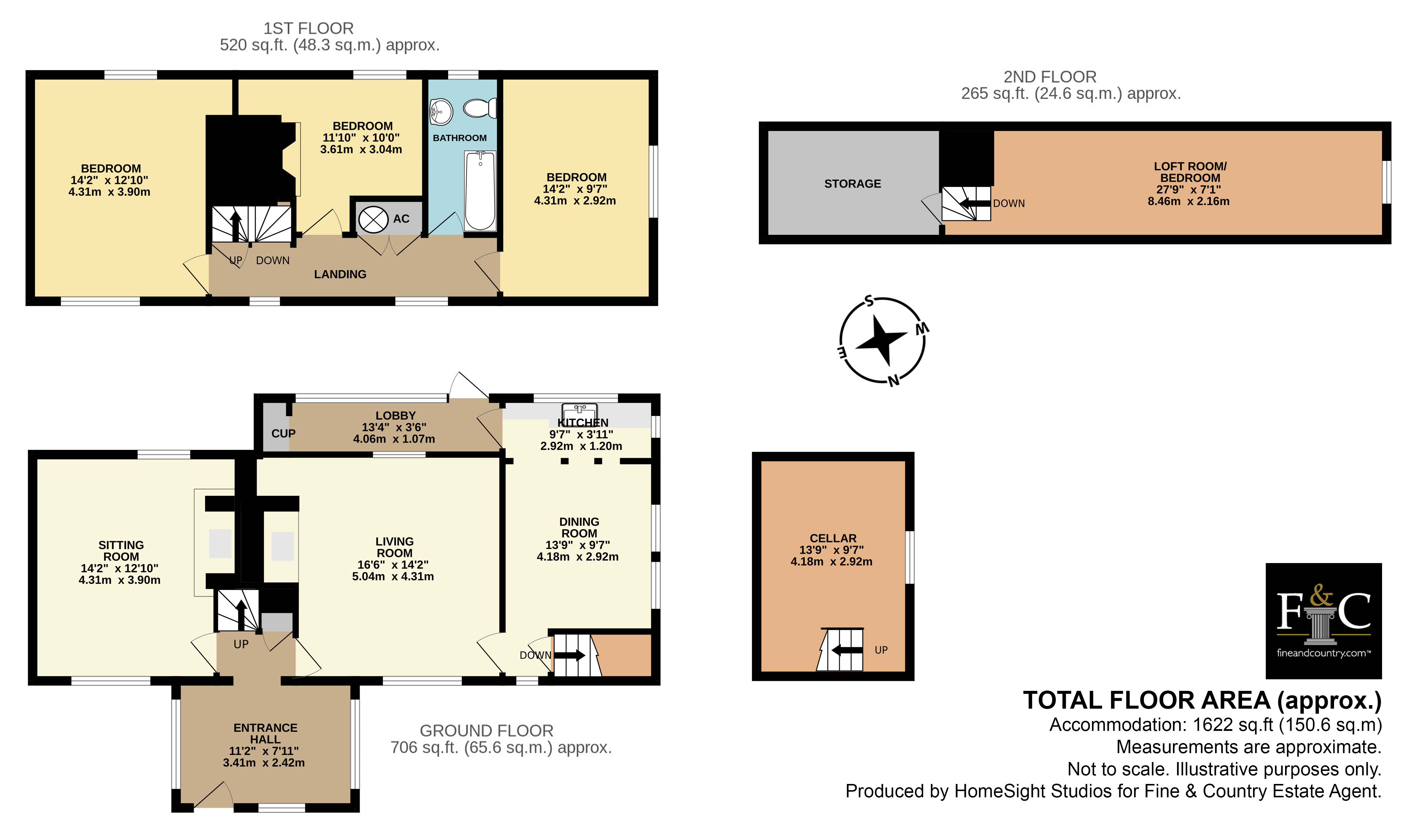 High House, Church Hill, Eye floorplan