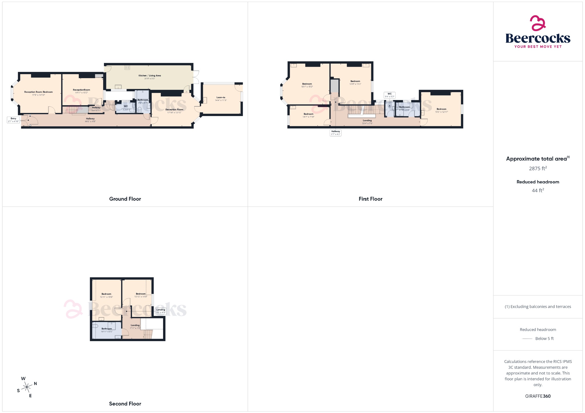 48 Westbourne Avenue, Princes Avenue, East Riding of Yorkshire floorplan