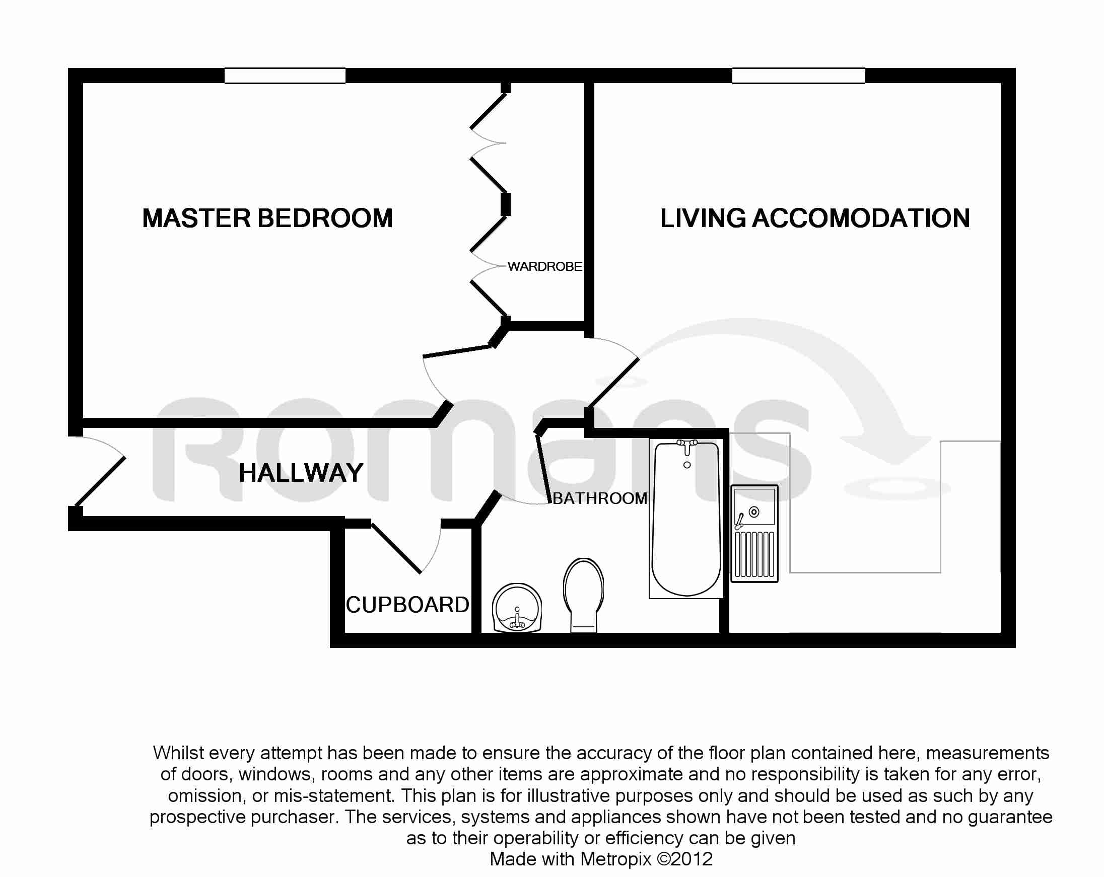 1 Bedrooms Flat to rent in Frederick Street, Aldershot GU11