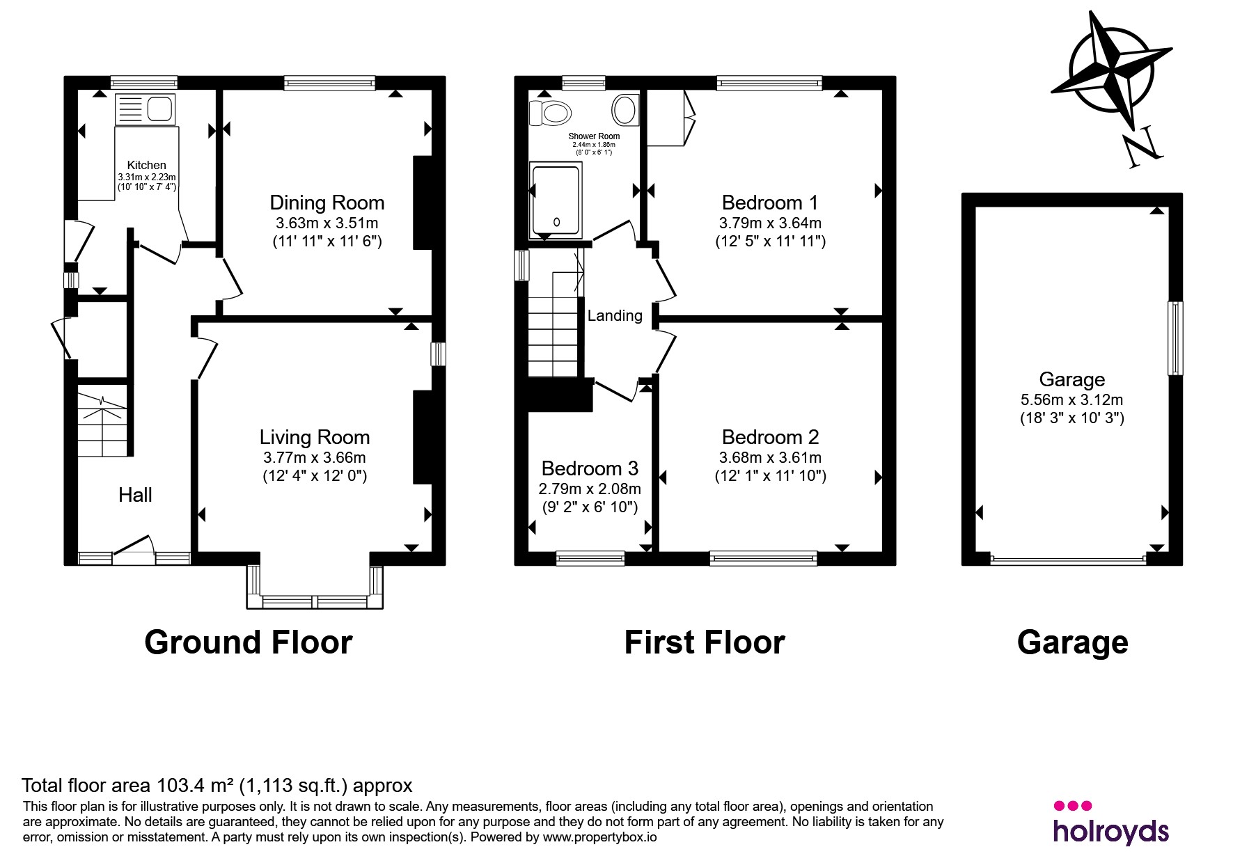 Park Lane, Keighley floorplan
