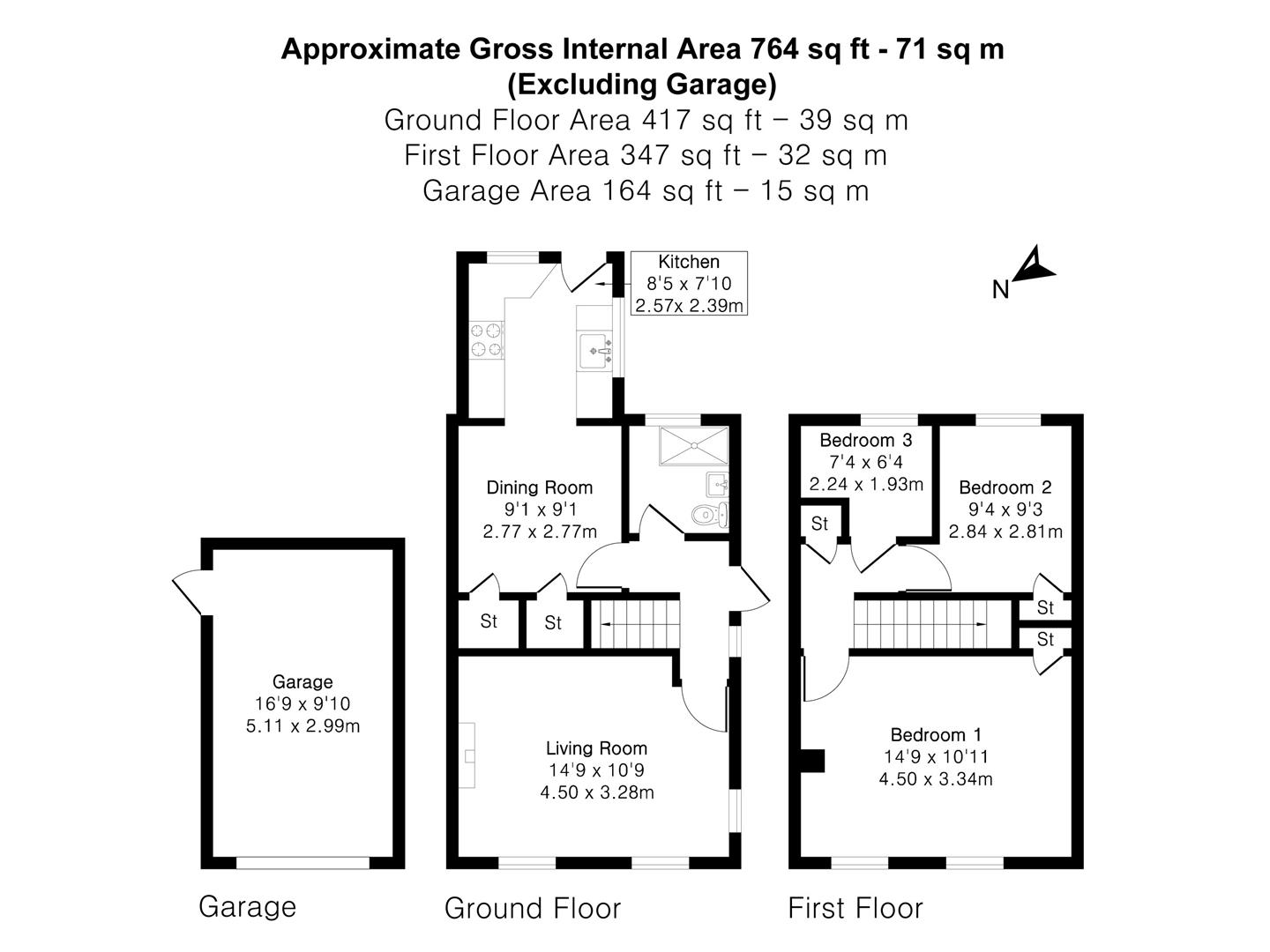 15, Coles Road, Cambridge floorplan