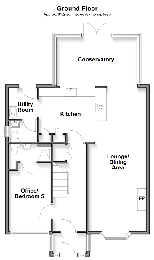 Harbour View Close, Newhaven floorplan