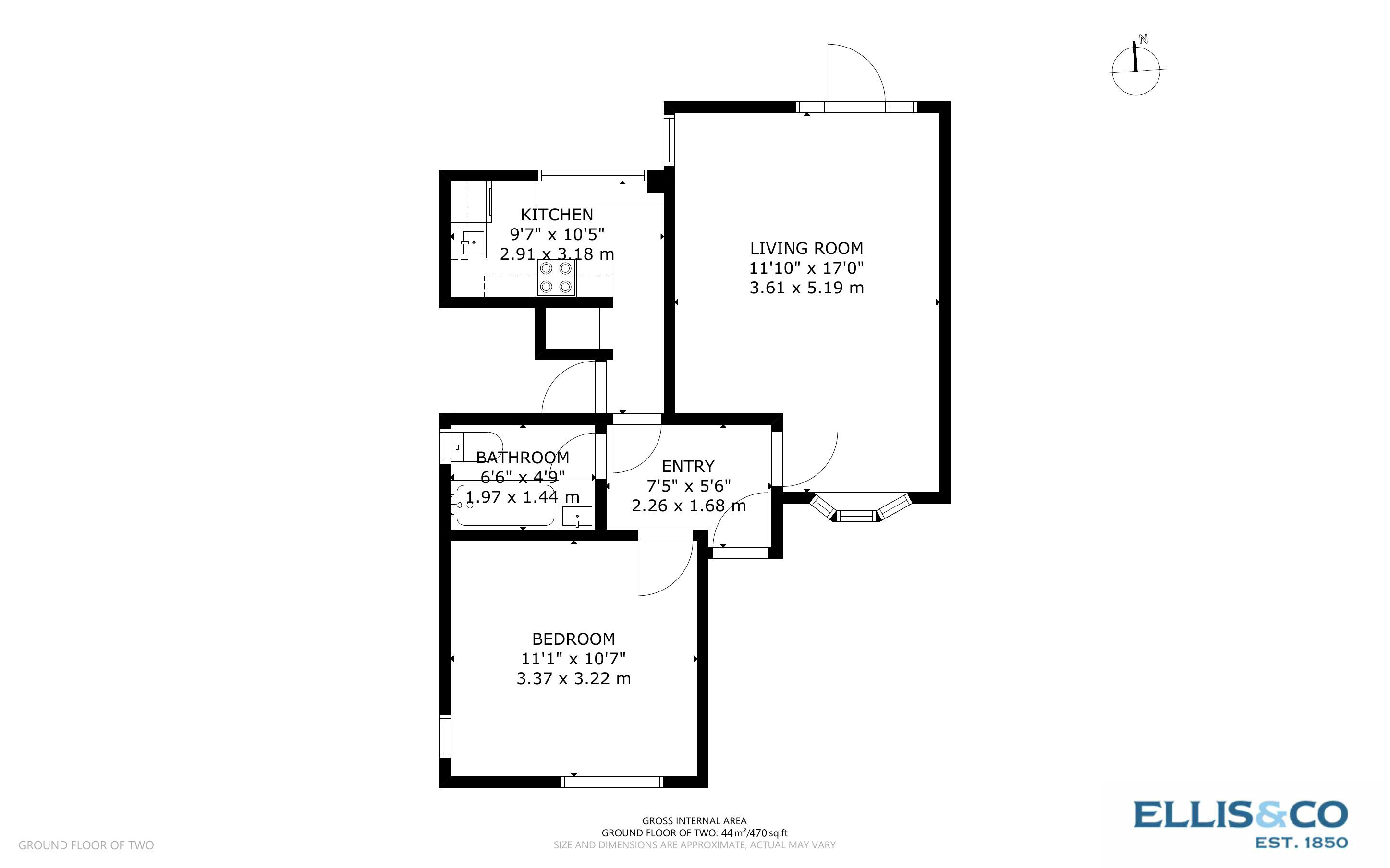 51, Norton Road, Wembley floorplan