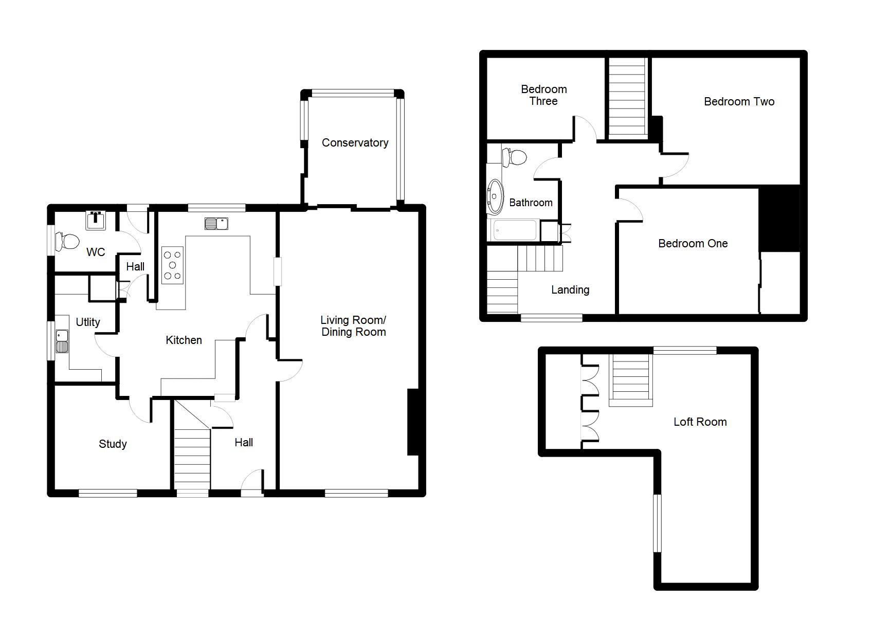 3 Bedrooms Semi-detached house for sale in Clayton Road, Mold CH7