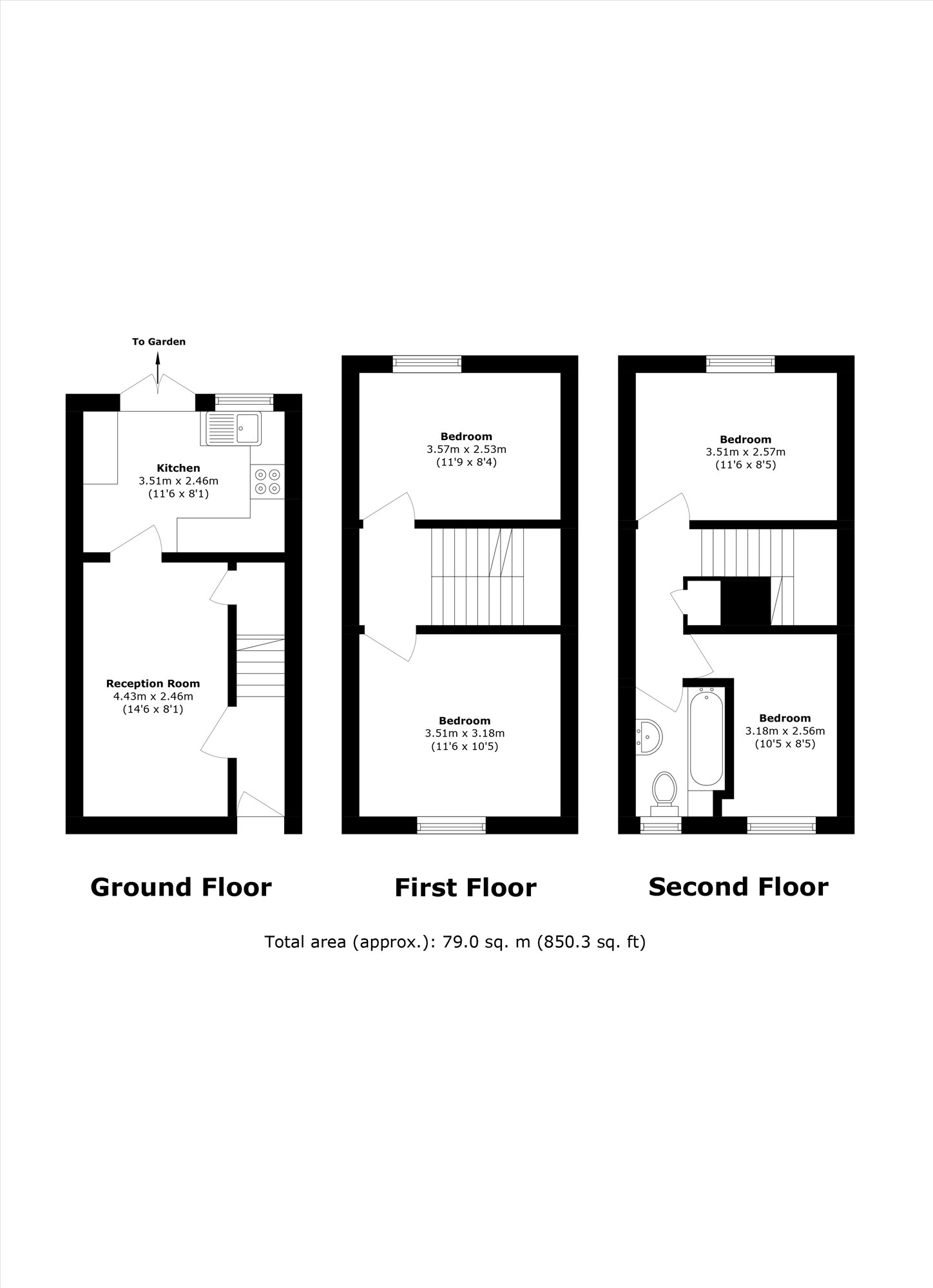 Fowey Close, London floorplan