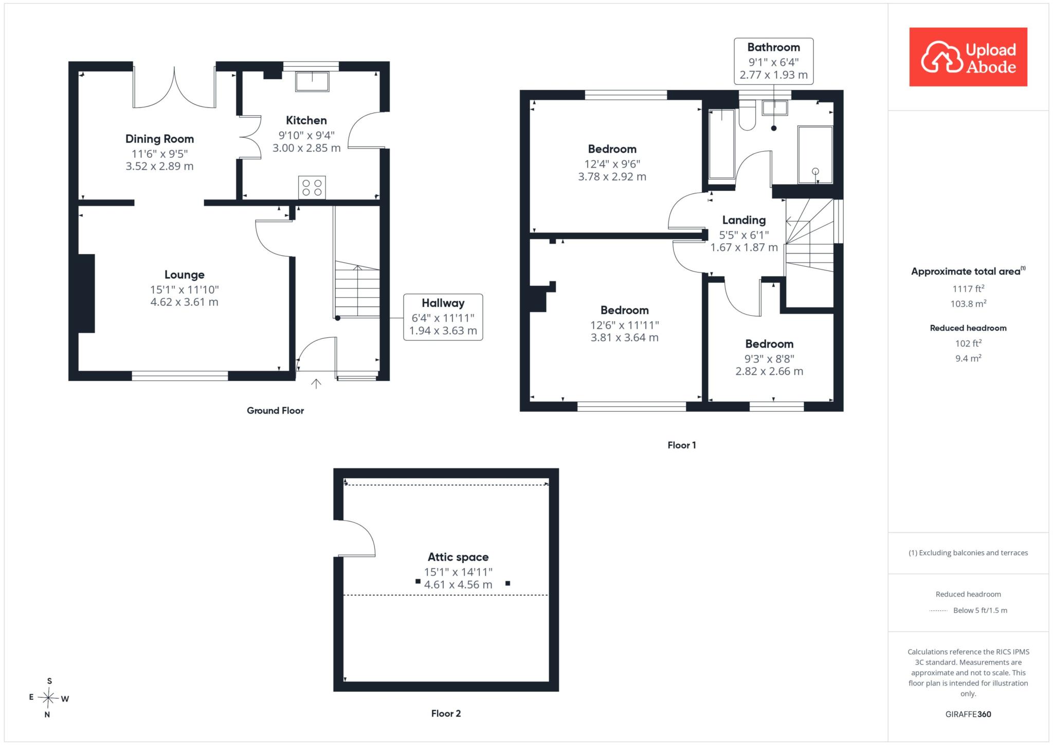 15, Hillfoot Drive, Wishaw floorplan