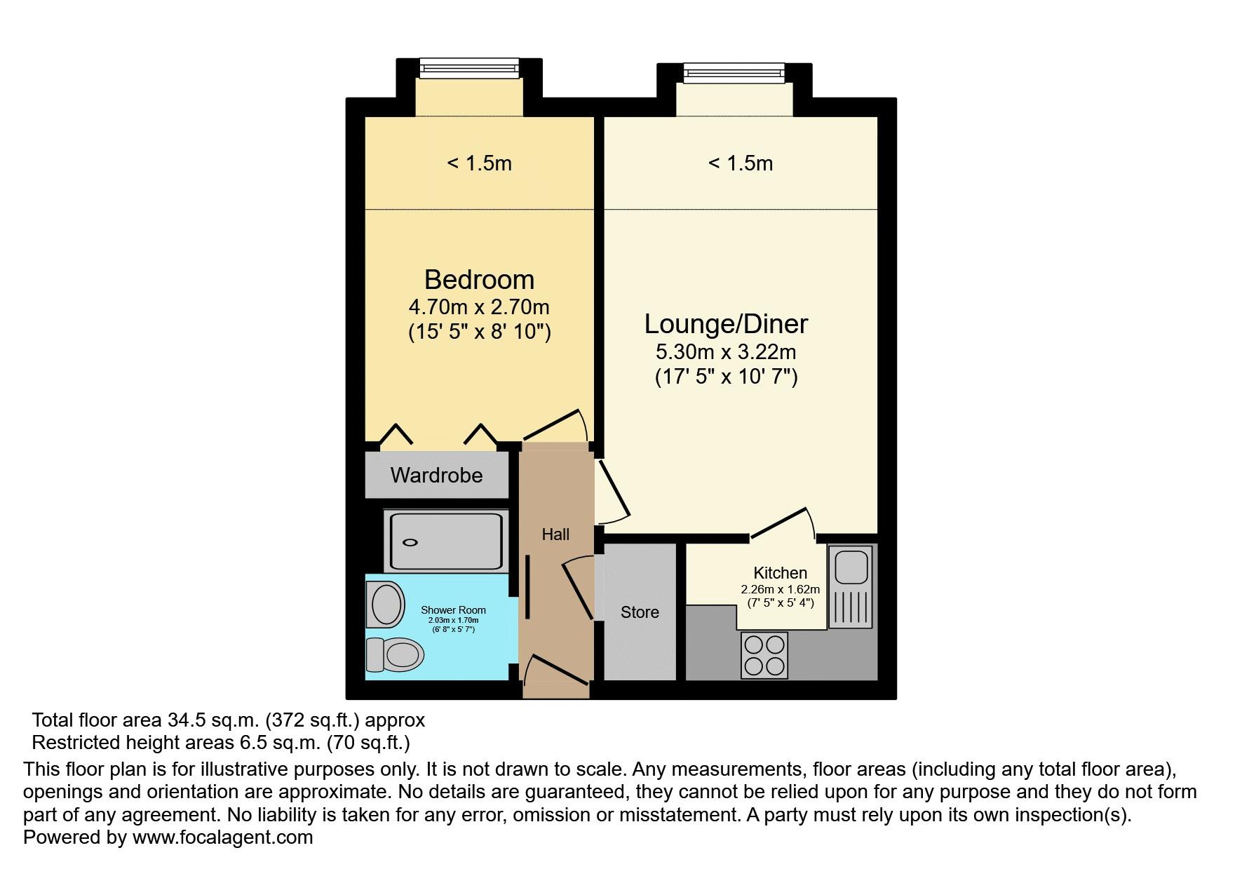 18, Hillyard Court, Wareham floorplan