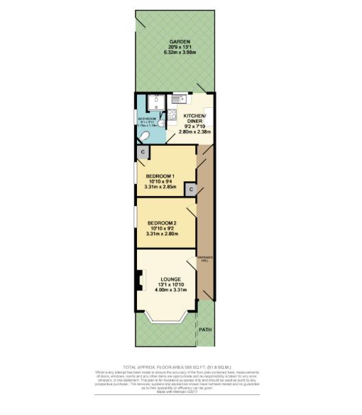 48, Harton Road, London floorplan