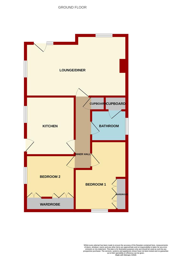 8 St. Michaels Park, Railway Road, Cinderford floorplan