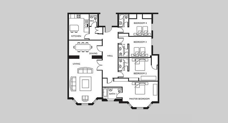 4 Bedrooms Flat to rent in Prince Of Wales Terrace, Hyde Park, London W8