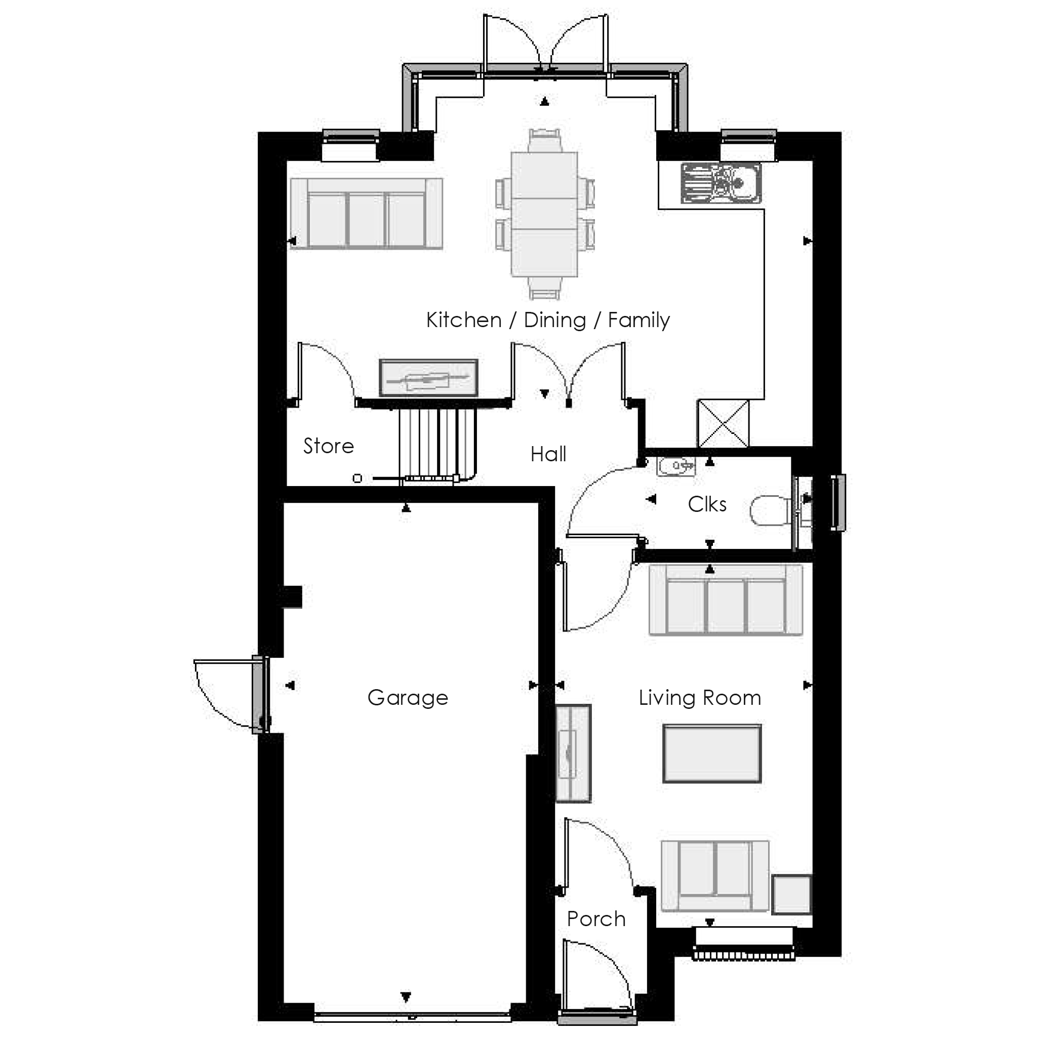 77, Station Lane, Pelton Lane Ends, Pelton floorplan