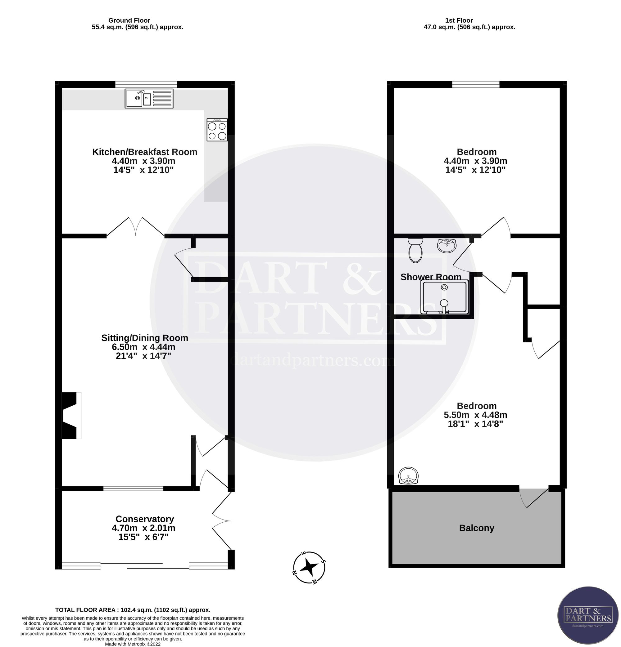 2 Seymour Mews Second Drive, Teignmouth floorplan