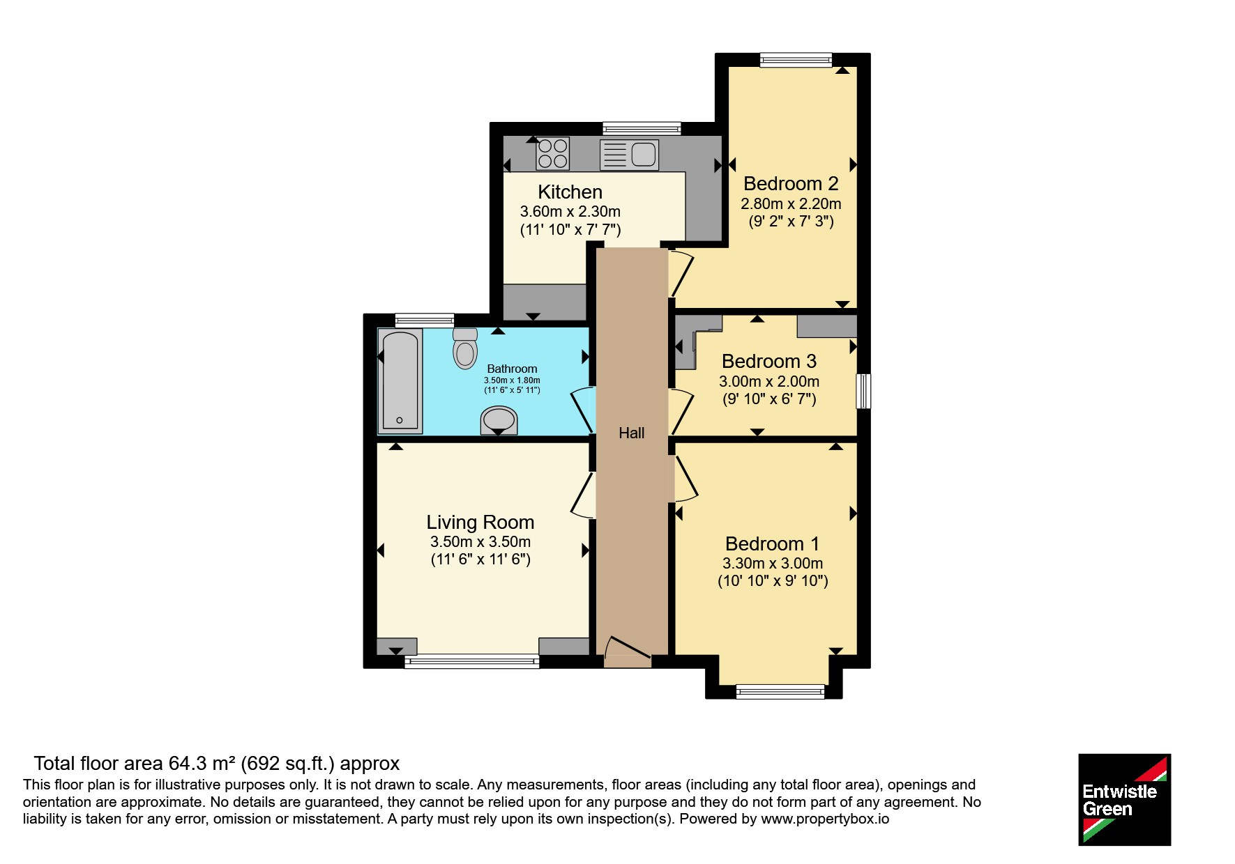 16, Lowlands Road, Lancashire floorplan