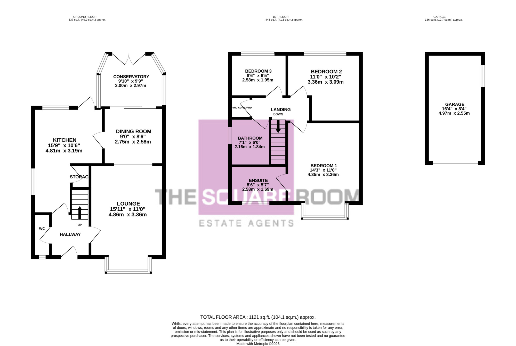 5, Heron Way, Herons Reach floorplan