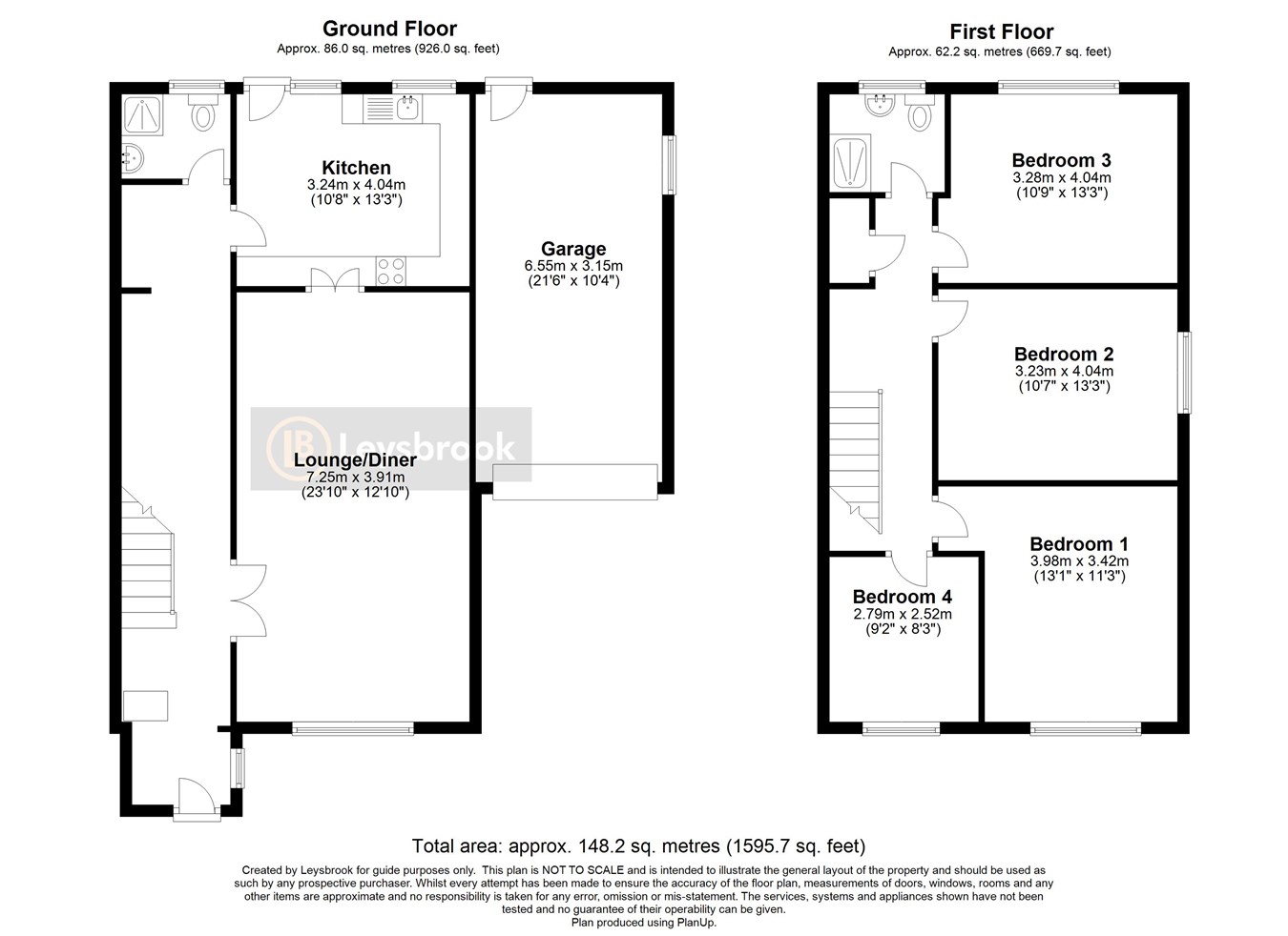 Radburn Way, Letchworth Garden City SG6, 4 bedroom semidetached house