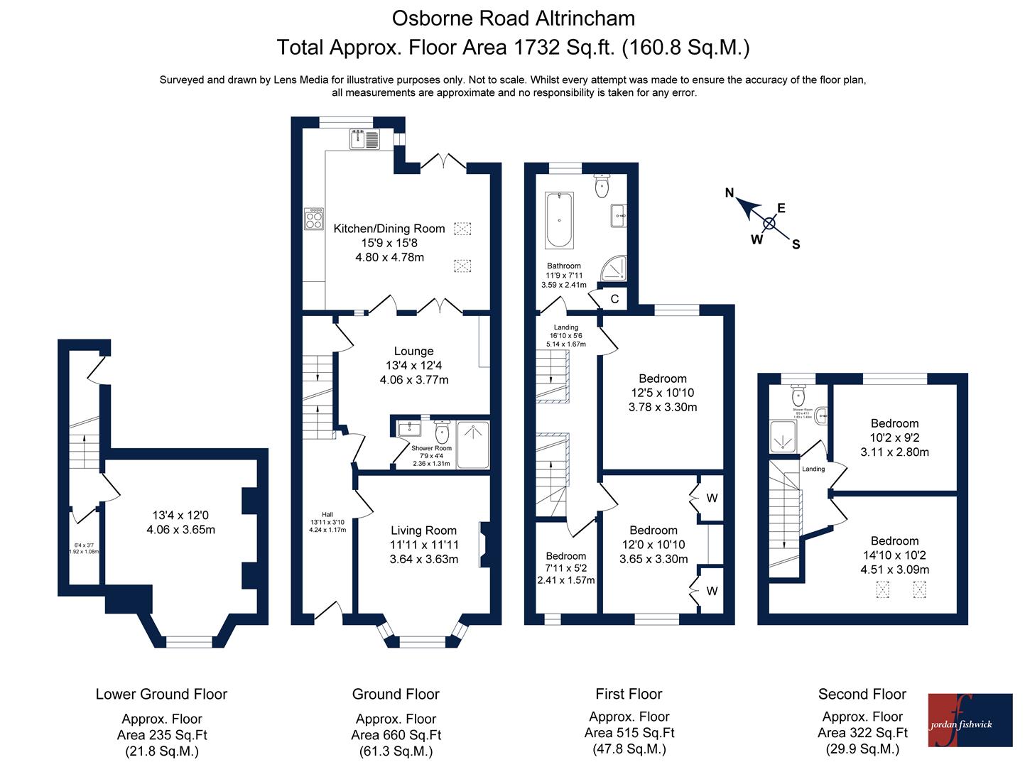 23, Osborne Road, Altrincham floorplan