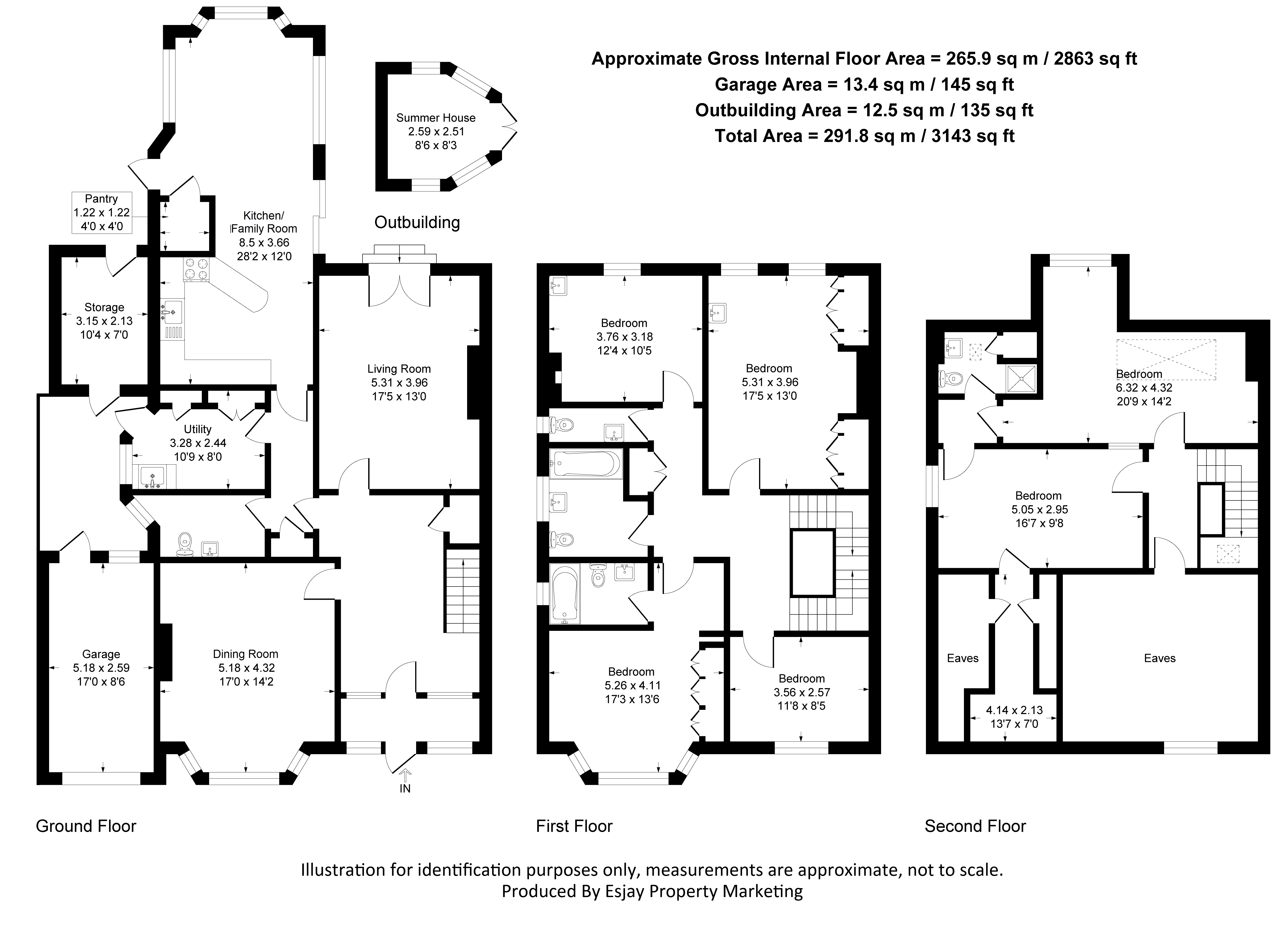 23, Presburg Road, New Malden floorplan