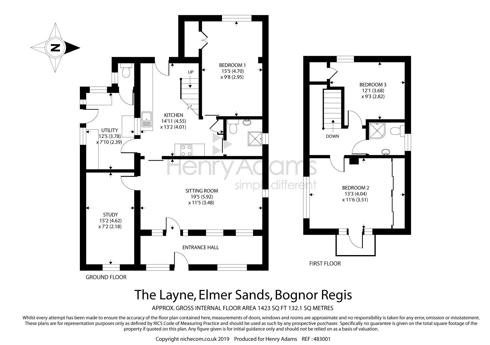 3 Bedrooms Detached bungalow for sale in The Layne, Elmer Sands, Bognor Regis PO22