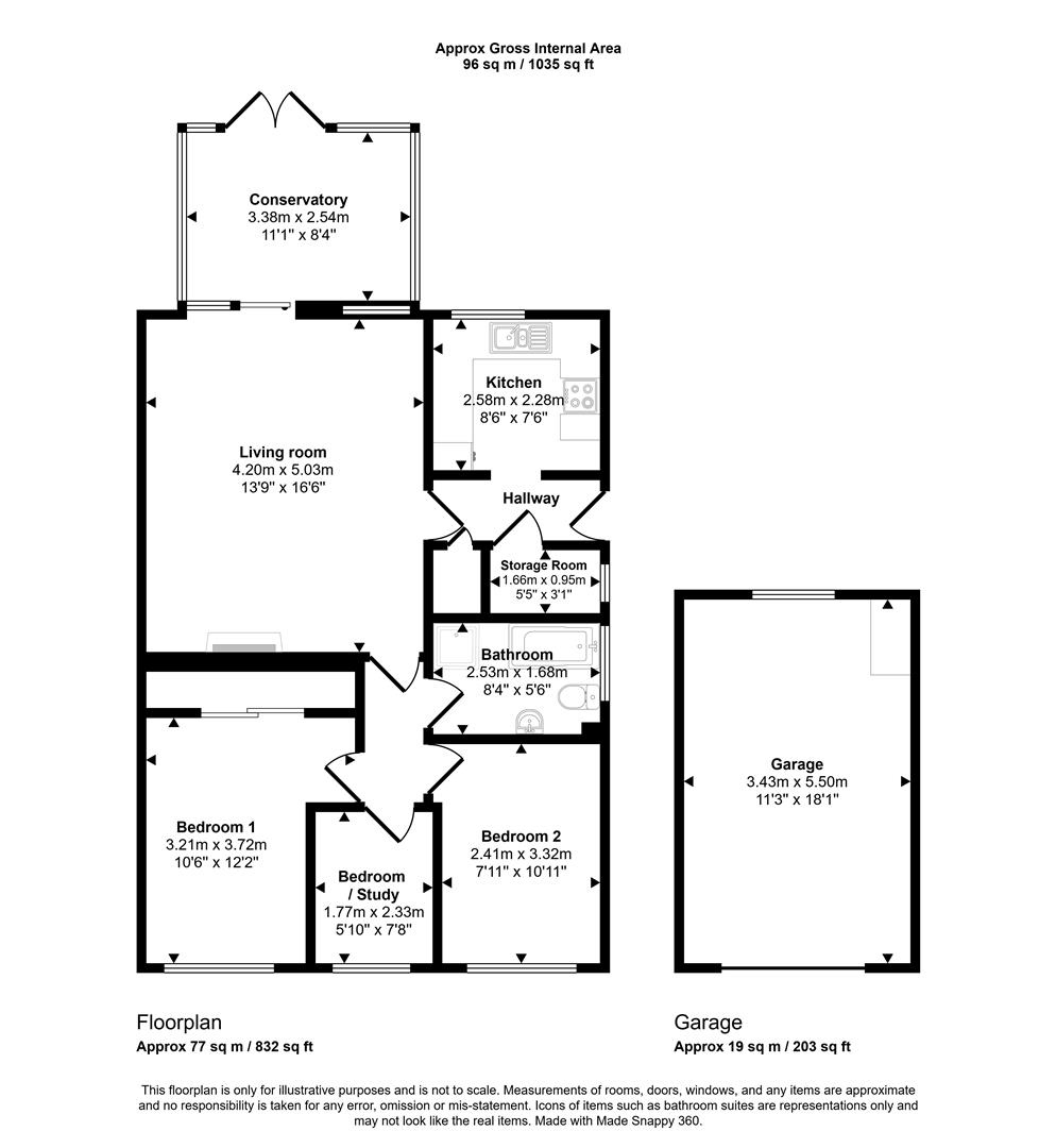 15, Clos Y Bigney, Fishguard floorplan