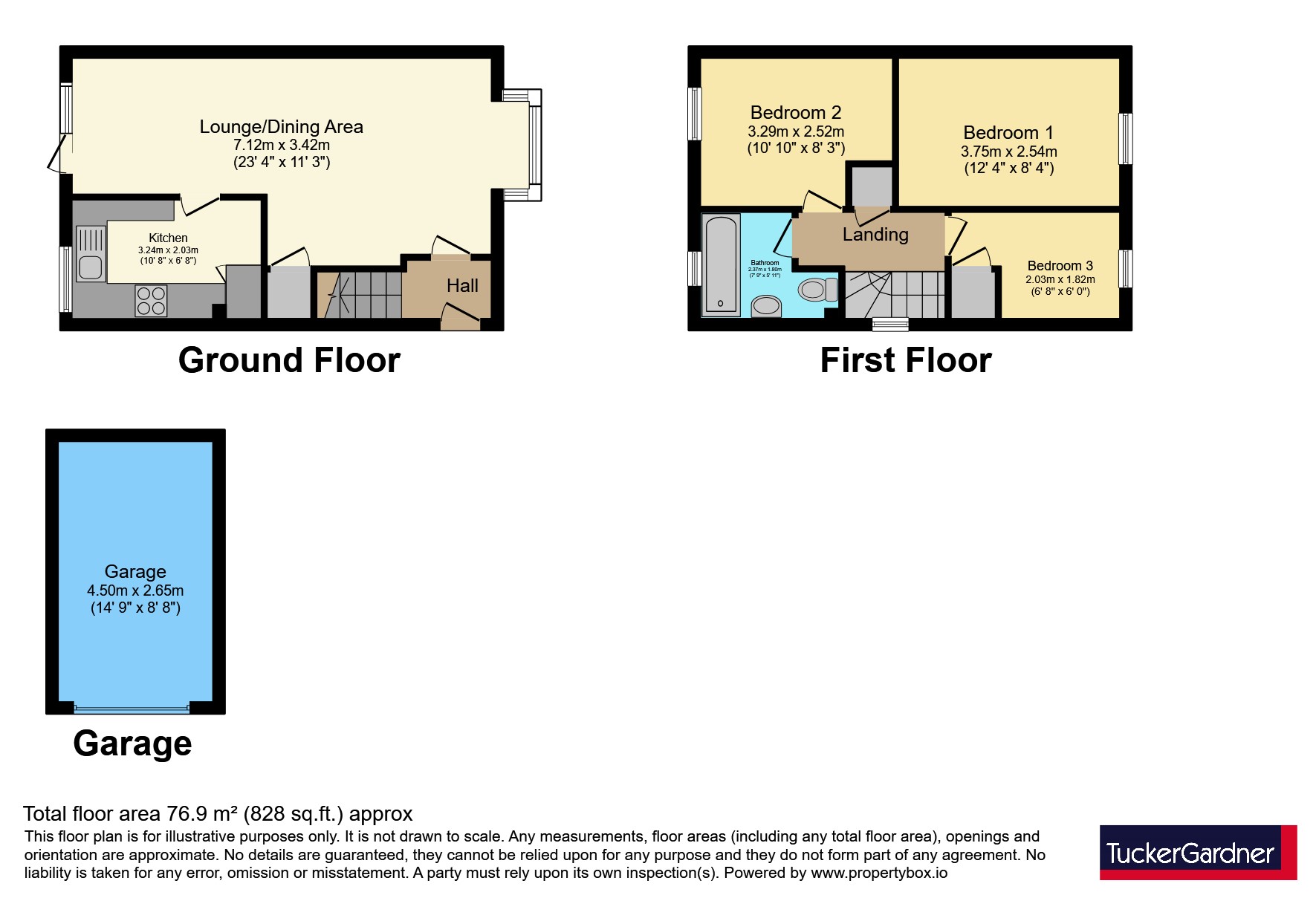 76, The Sycamores, Cambridge floorplan