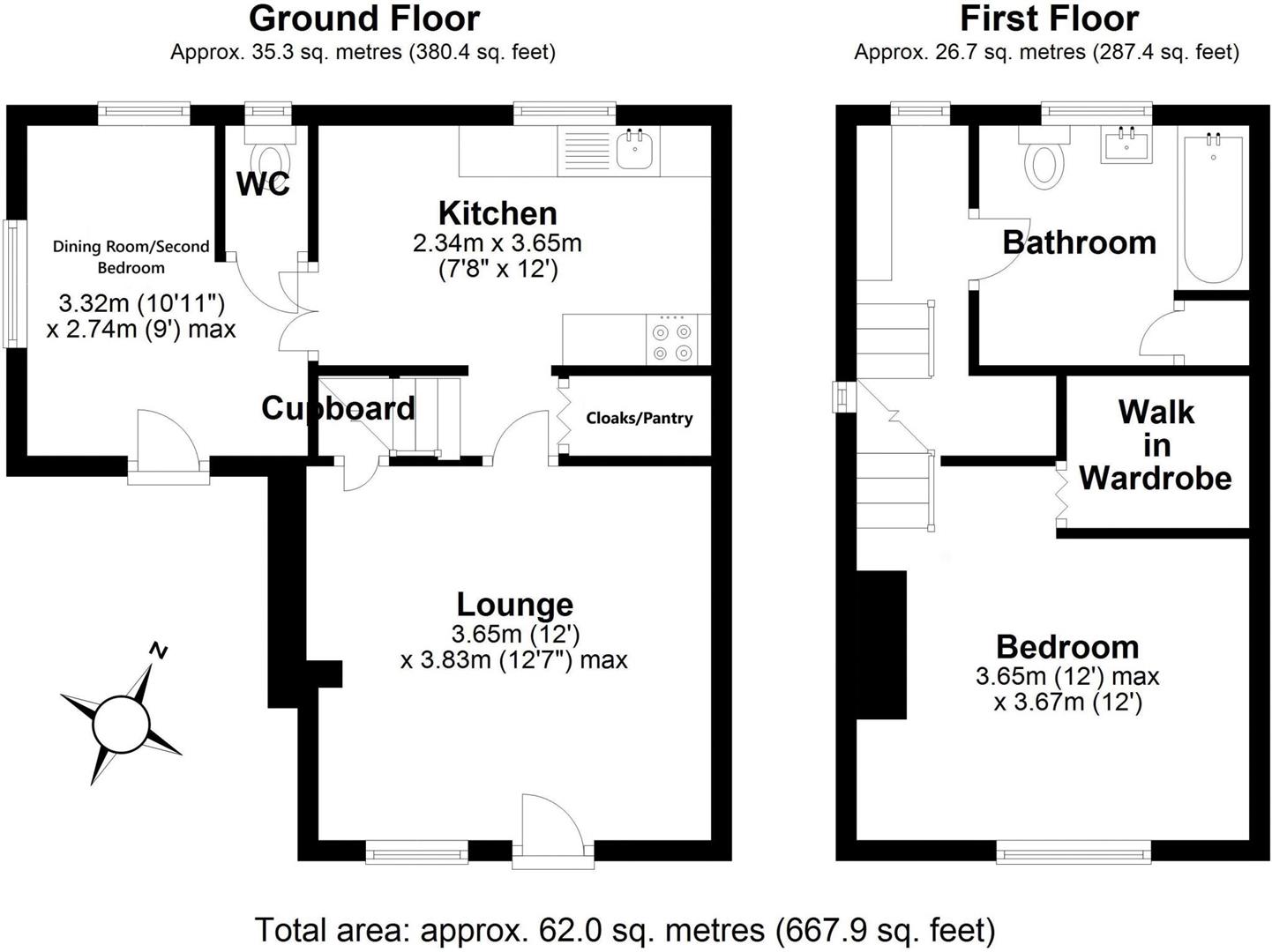 34, Belmont Road, Telford floorplan
