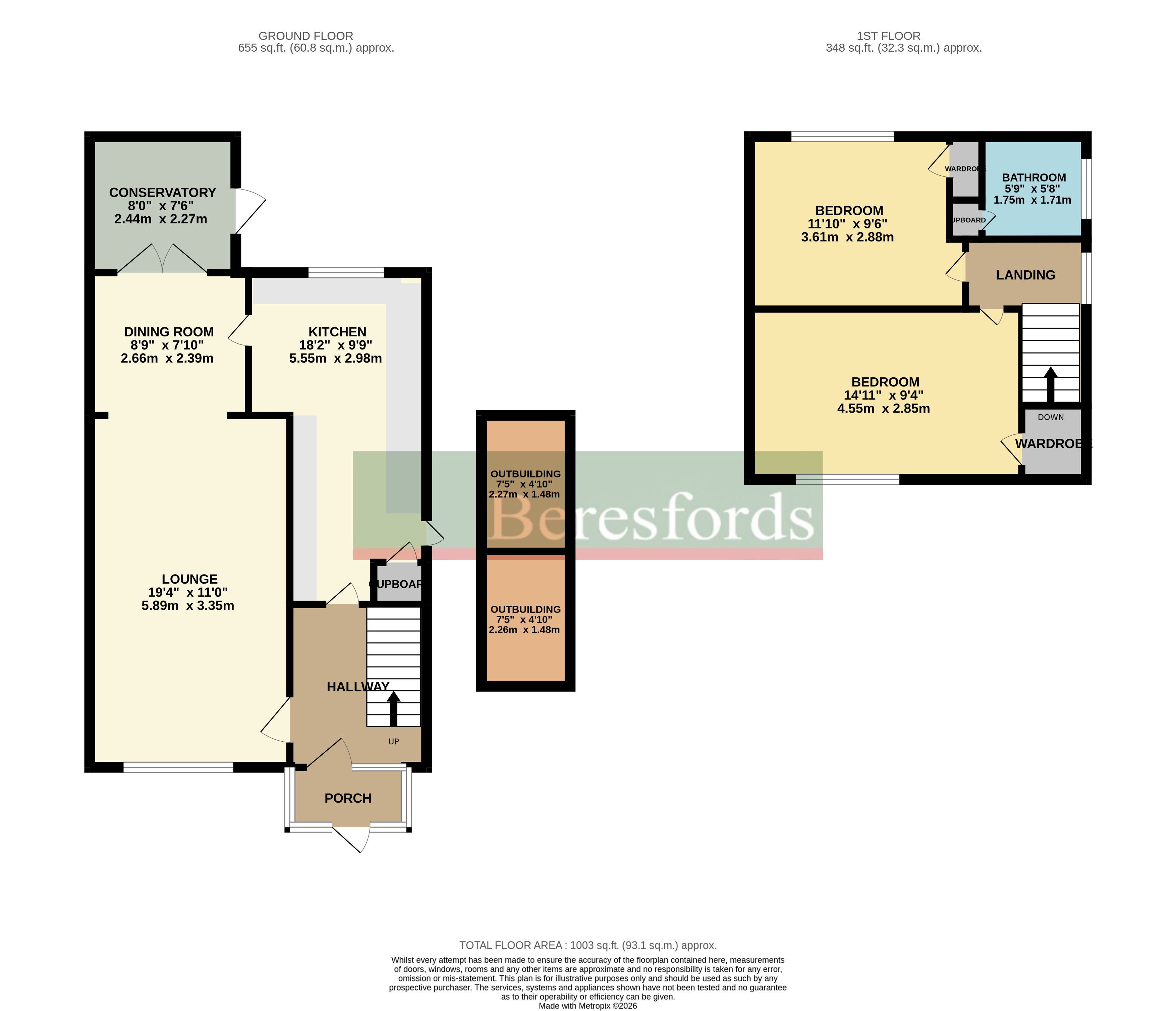 6, Grampian Grove, Essex floorplan