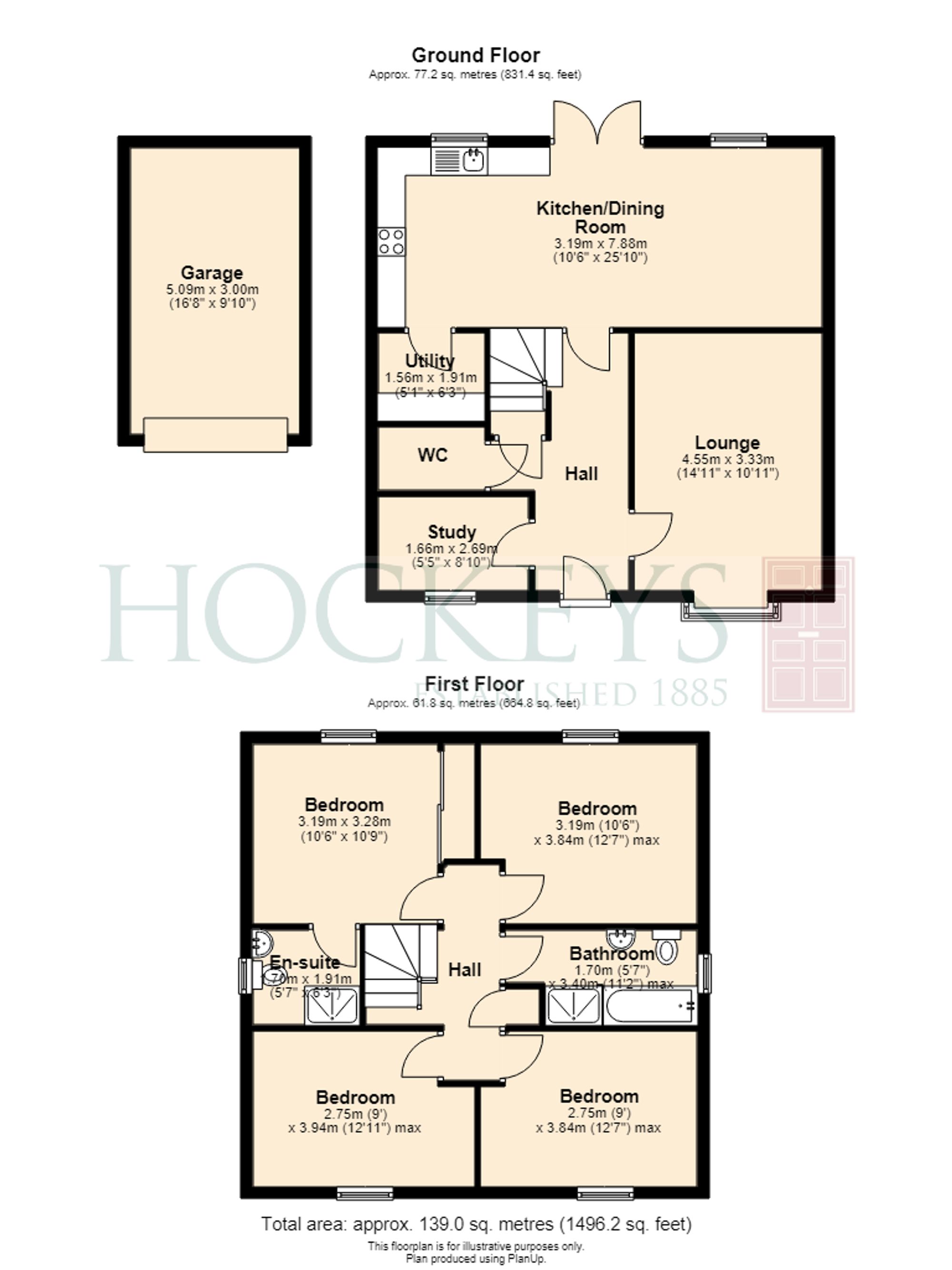 10 Daisy Drive, Ely floorplan