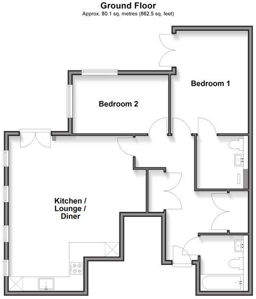 Welcomes Road, Kenley floorplan