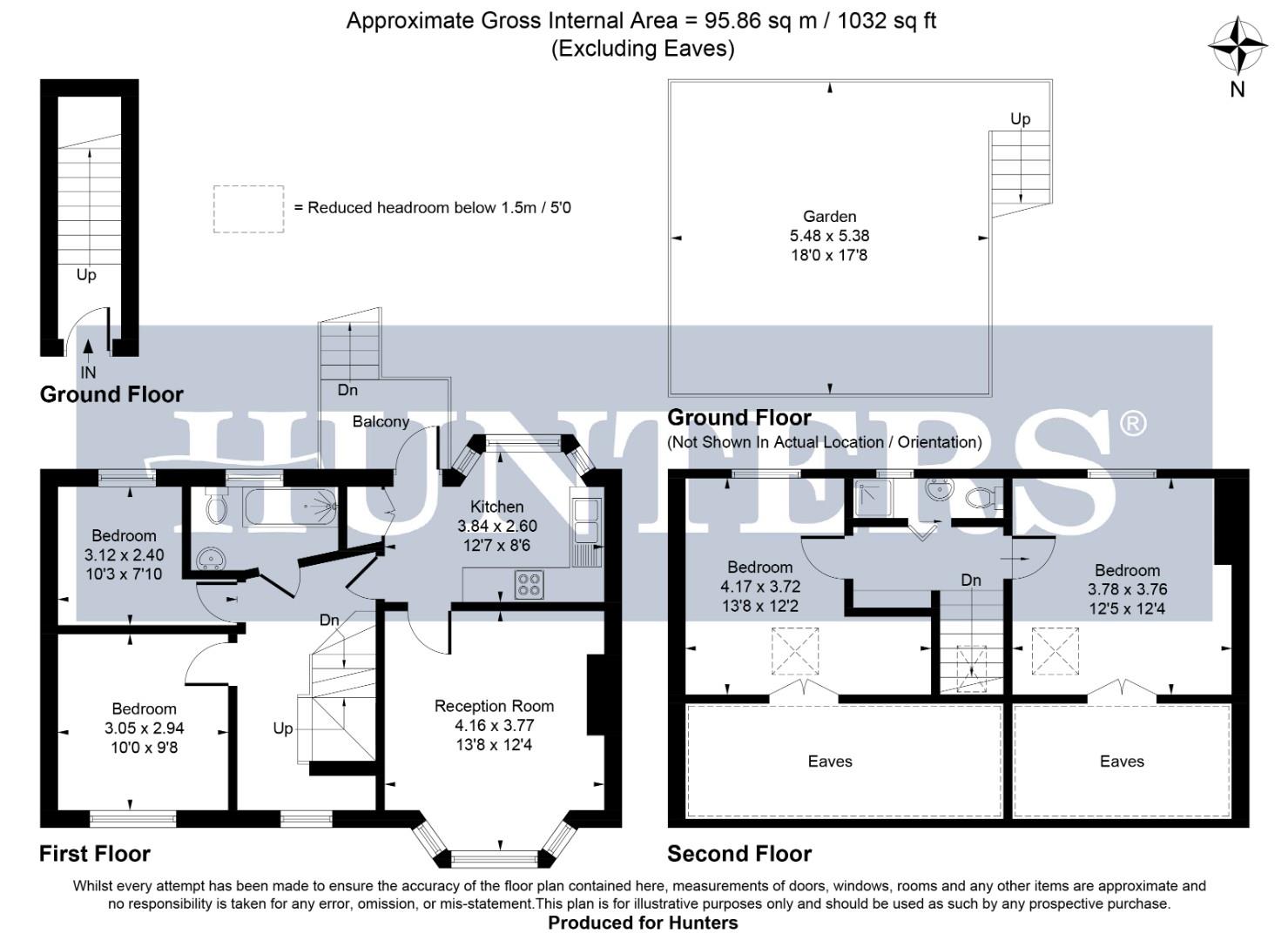 2A, Hortus Road, Southall floorplan
