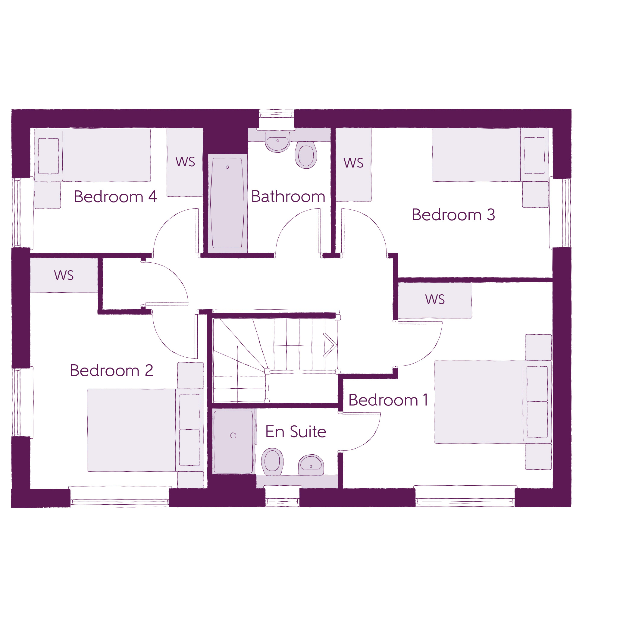 117, Stoke Road, Desborough floorplan