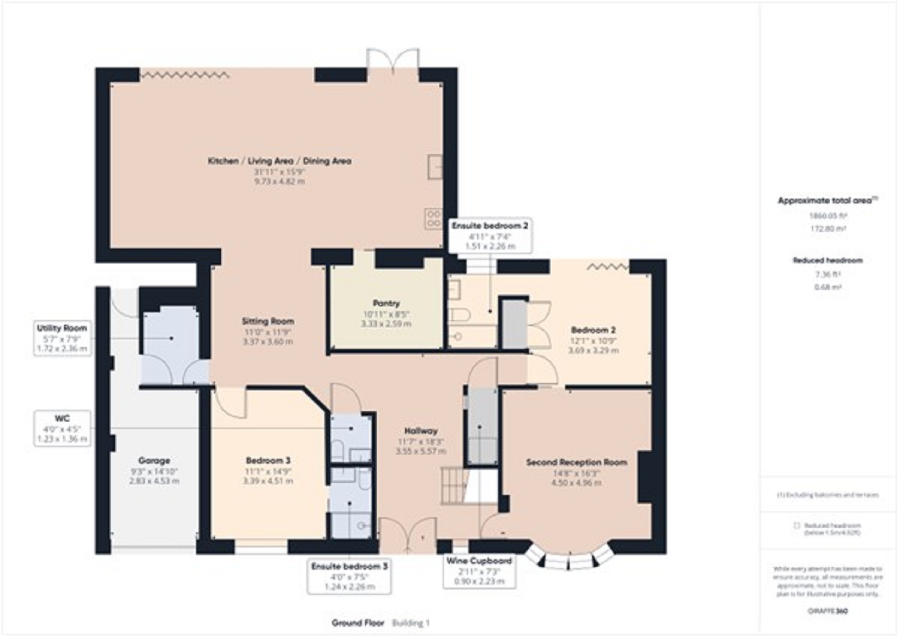 25, Beulah Road, Rhiwbina floorplan