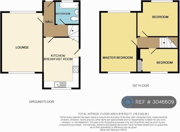 Woodfield Crescent, Romiley, Stockport floorplan